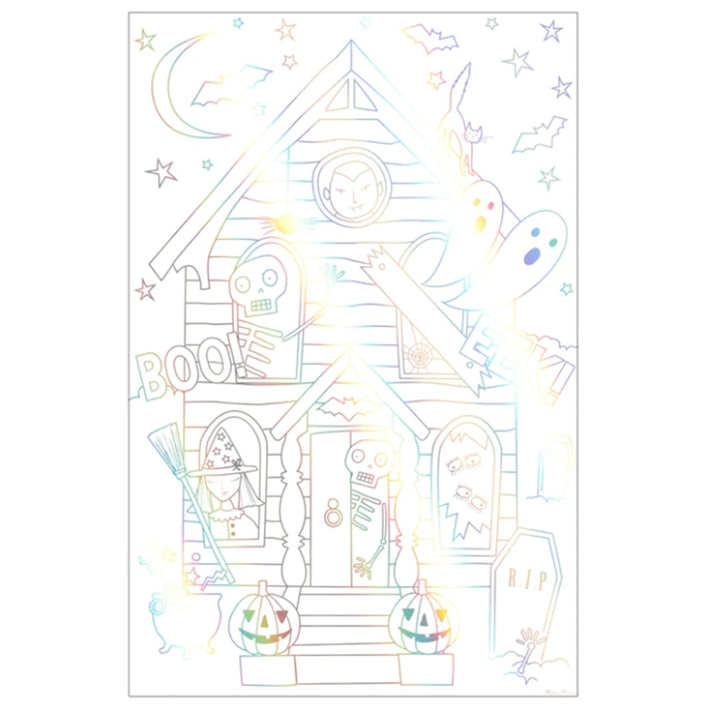 Halloween Colouring Posters - Cadılar Bayramı Boyama Posterleri (2'li)