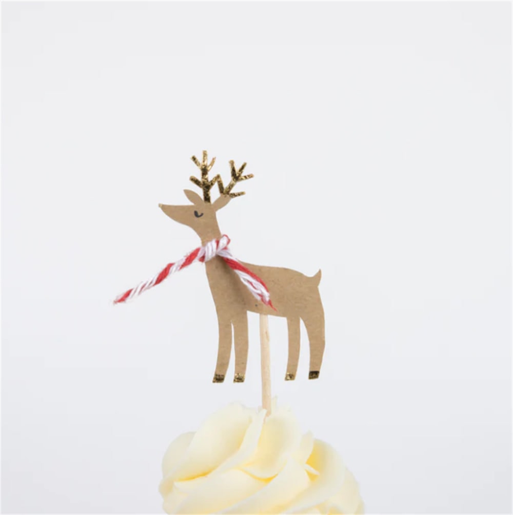 Festive House Cupcake Kit - Yeni Yıl Evi Cupcake Kit (24'lü)
