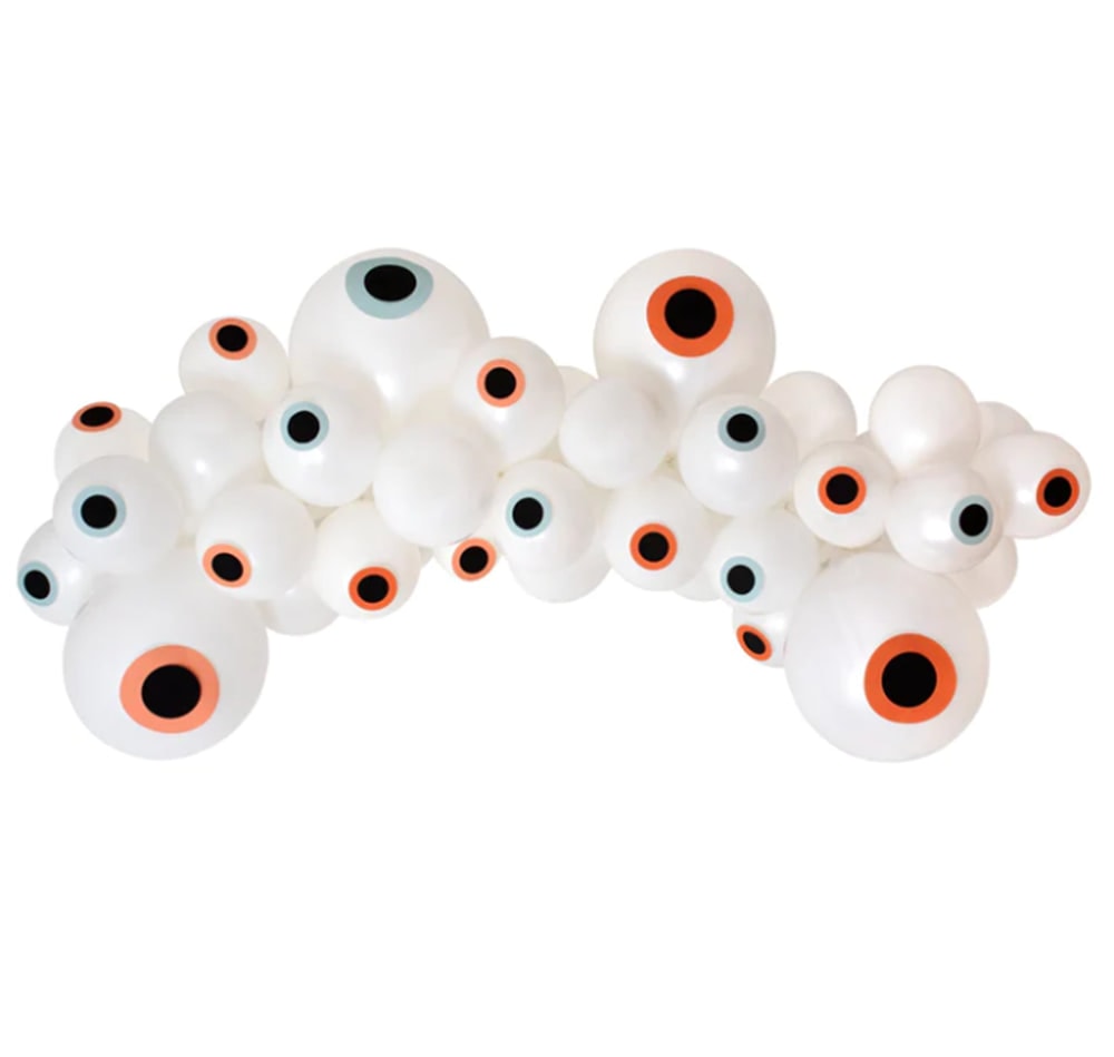 Eyeball Balloon Garland - Göz Zincir Balon Seti