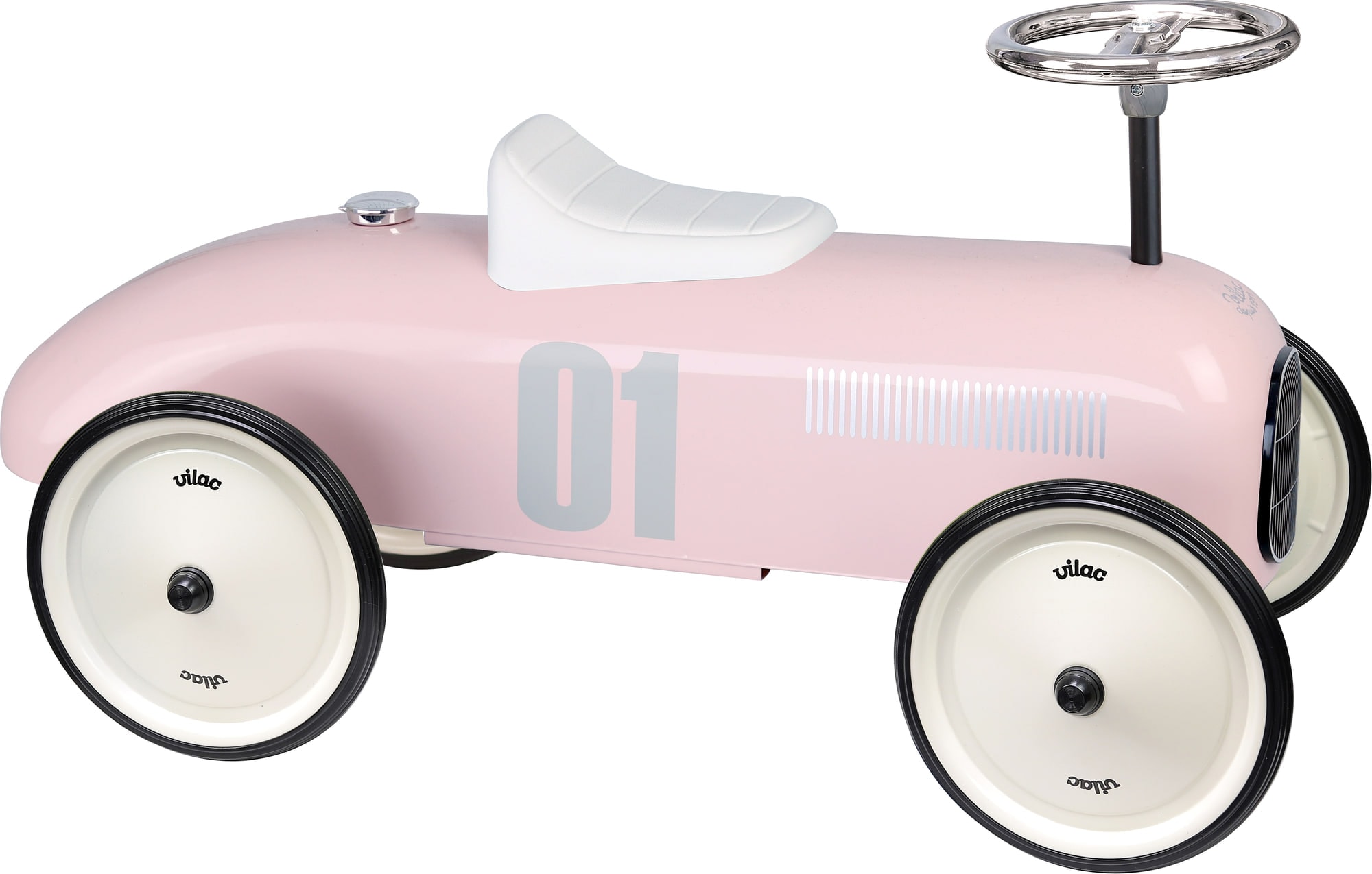 Vintage Klasik Araba - Pembe