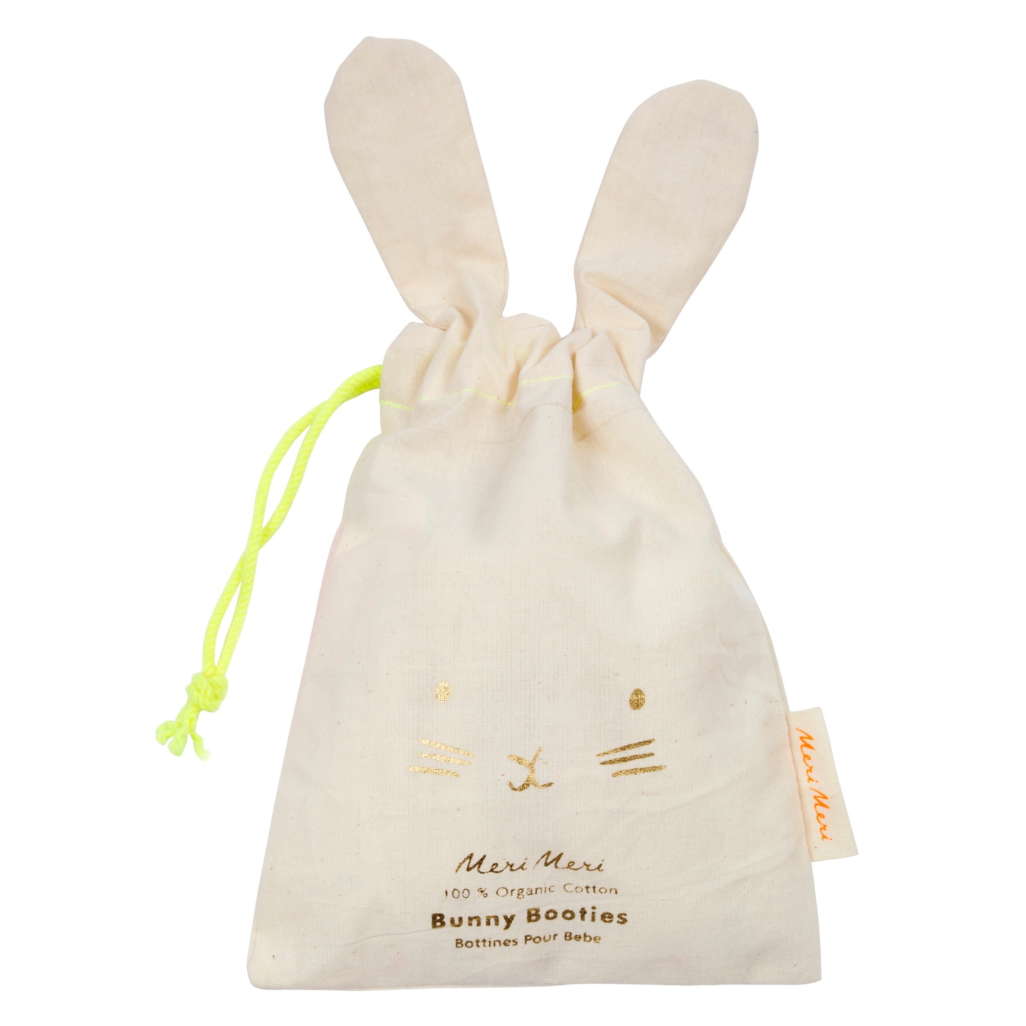 Mint Bunny Baby Booties - Mint Tavşanlı Bebek Patiği