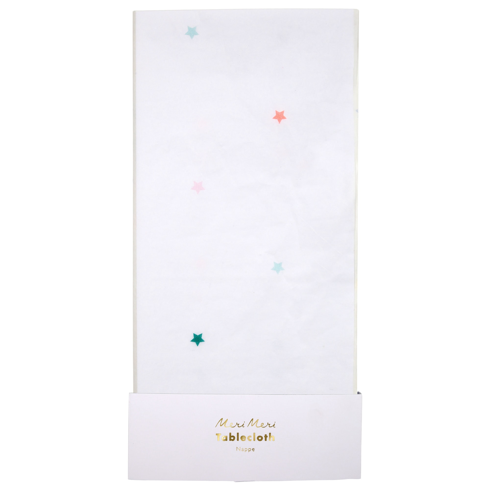 Rainbow Star Paper Tablecloth - Gökkuşağı Yıldızlı Masa Örtüsü