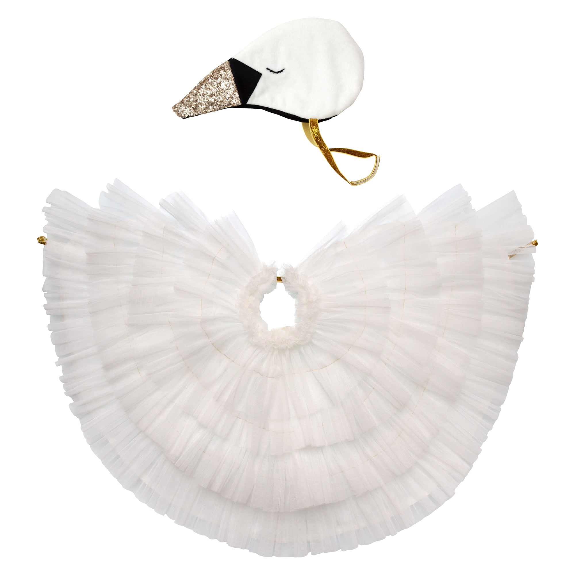 Swan Cape Dress-Up - Pelerinli Kuğu Elbise