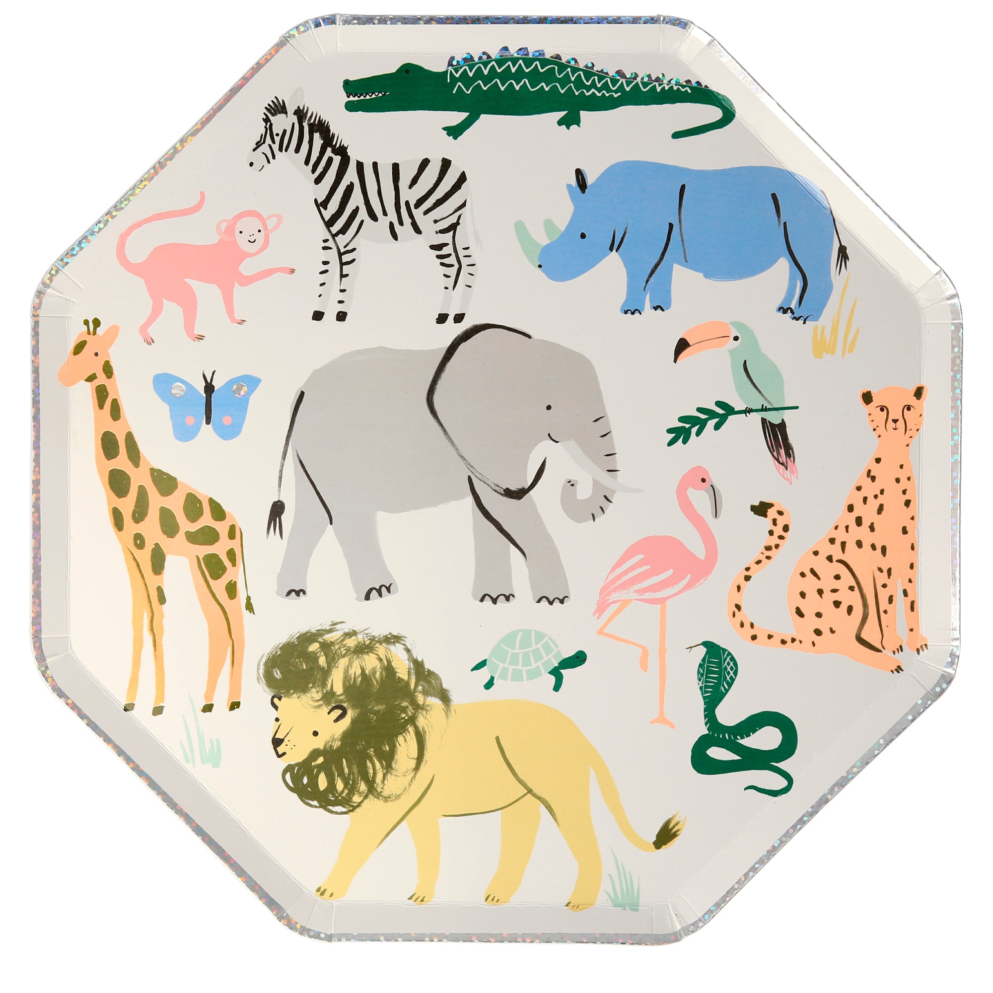 Safari Plates - Safari Tabak - 8'li
