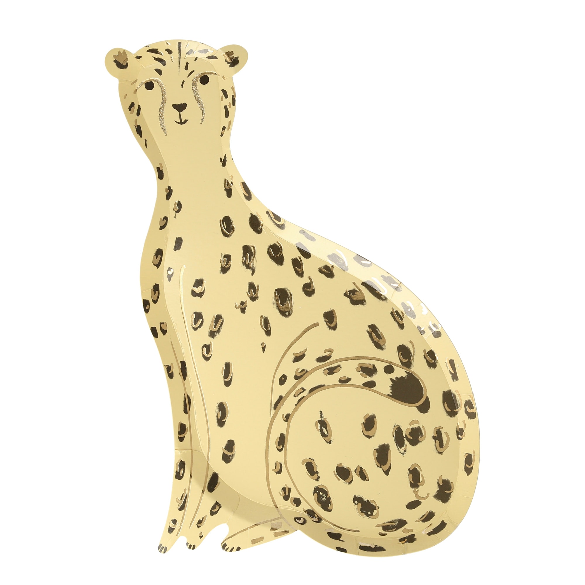 Cheetah Plates - Çita Tabak - 8'li