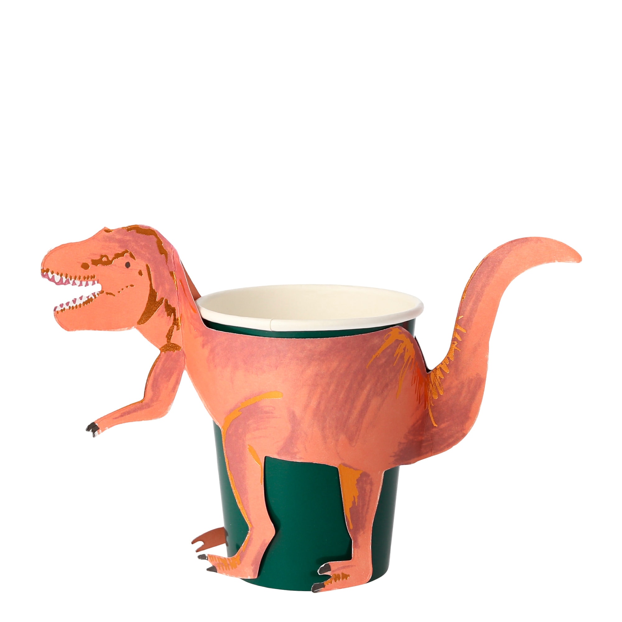 T-Rex Party Cups - T-Rex Bardak - 8'li