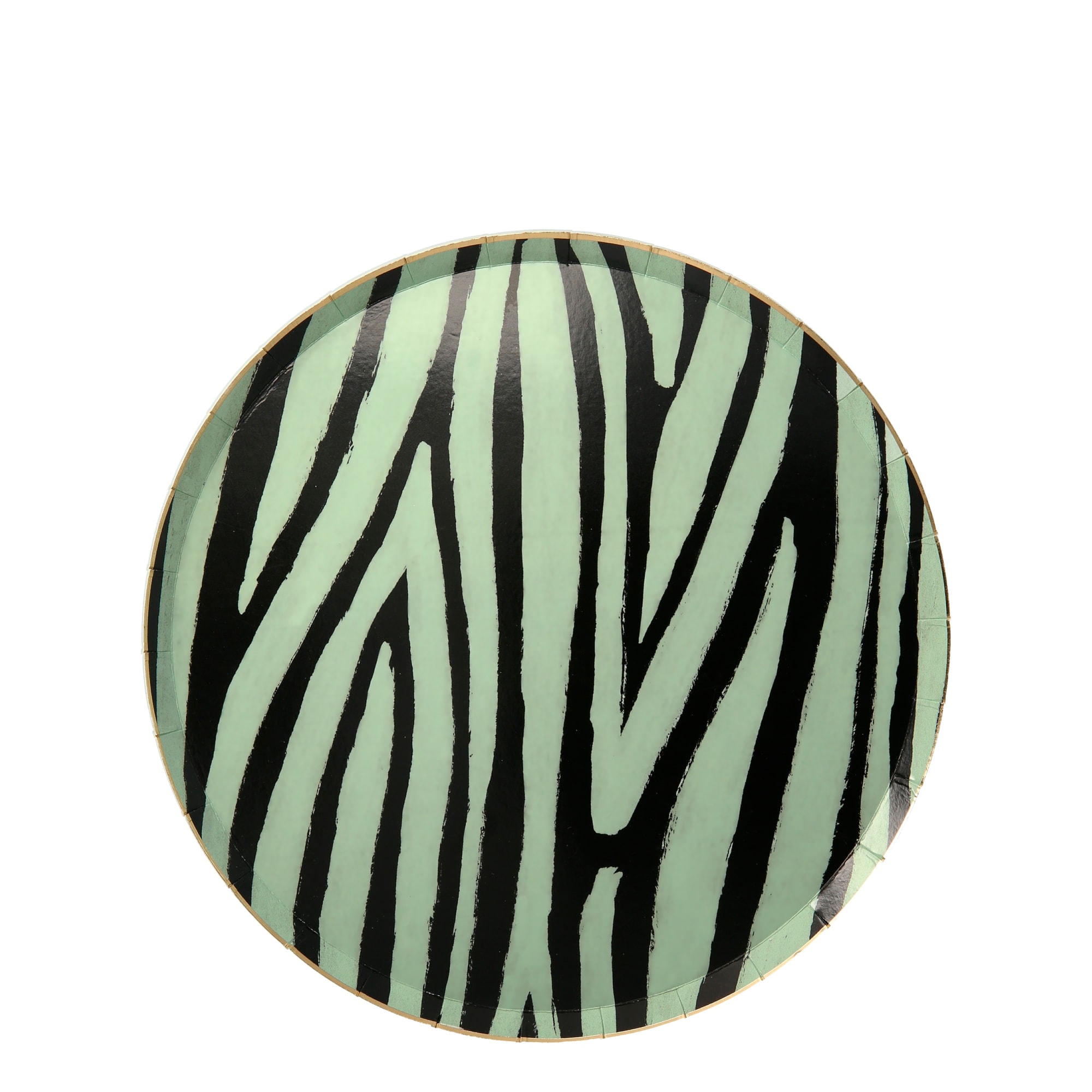 Safari Animal Print Side Plates - Safari Tabak - S - 8'li