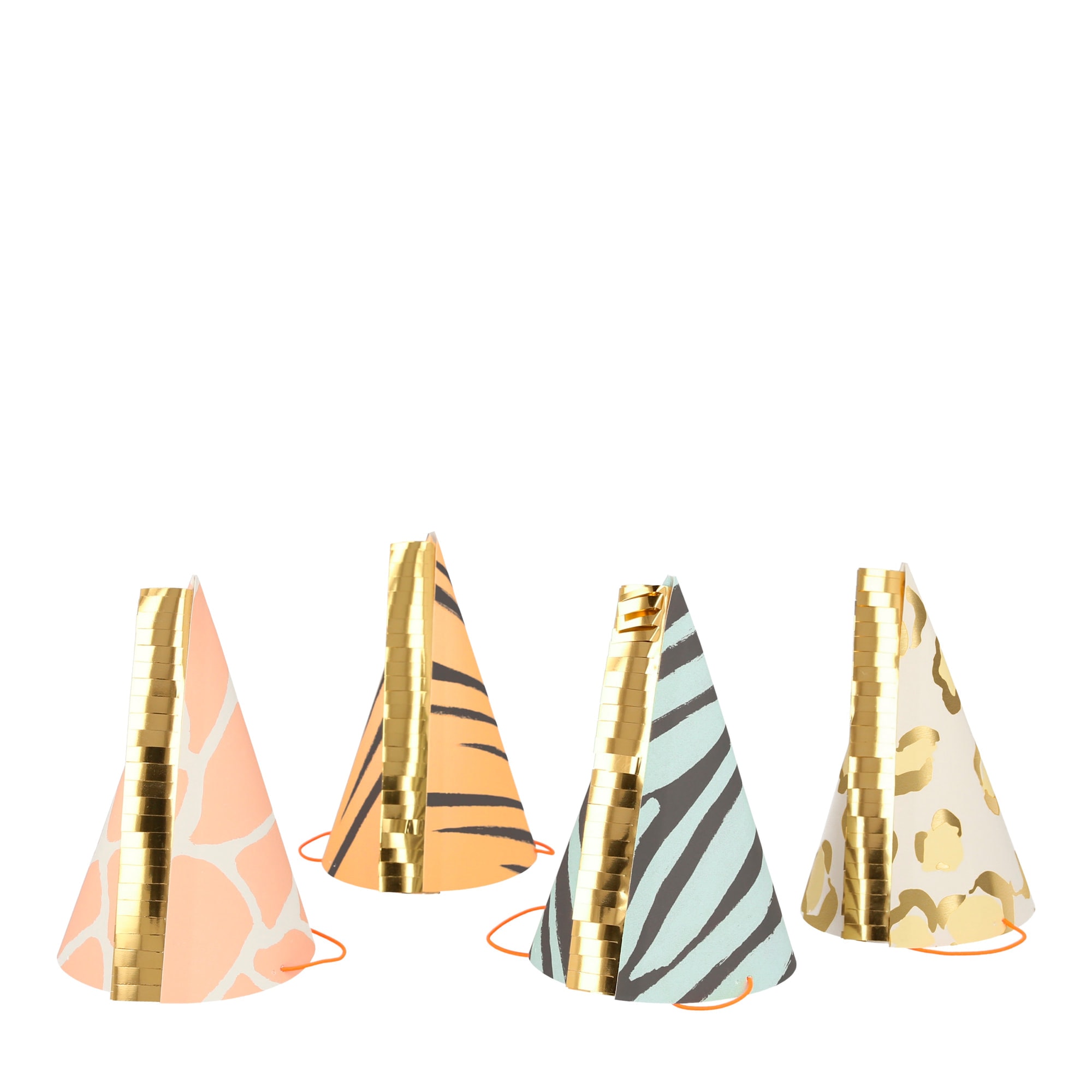 Safari Party Hats - Safari Parti Şapkaları - 8'li