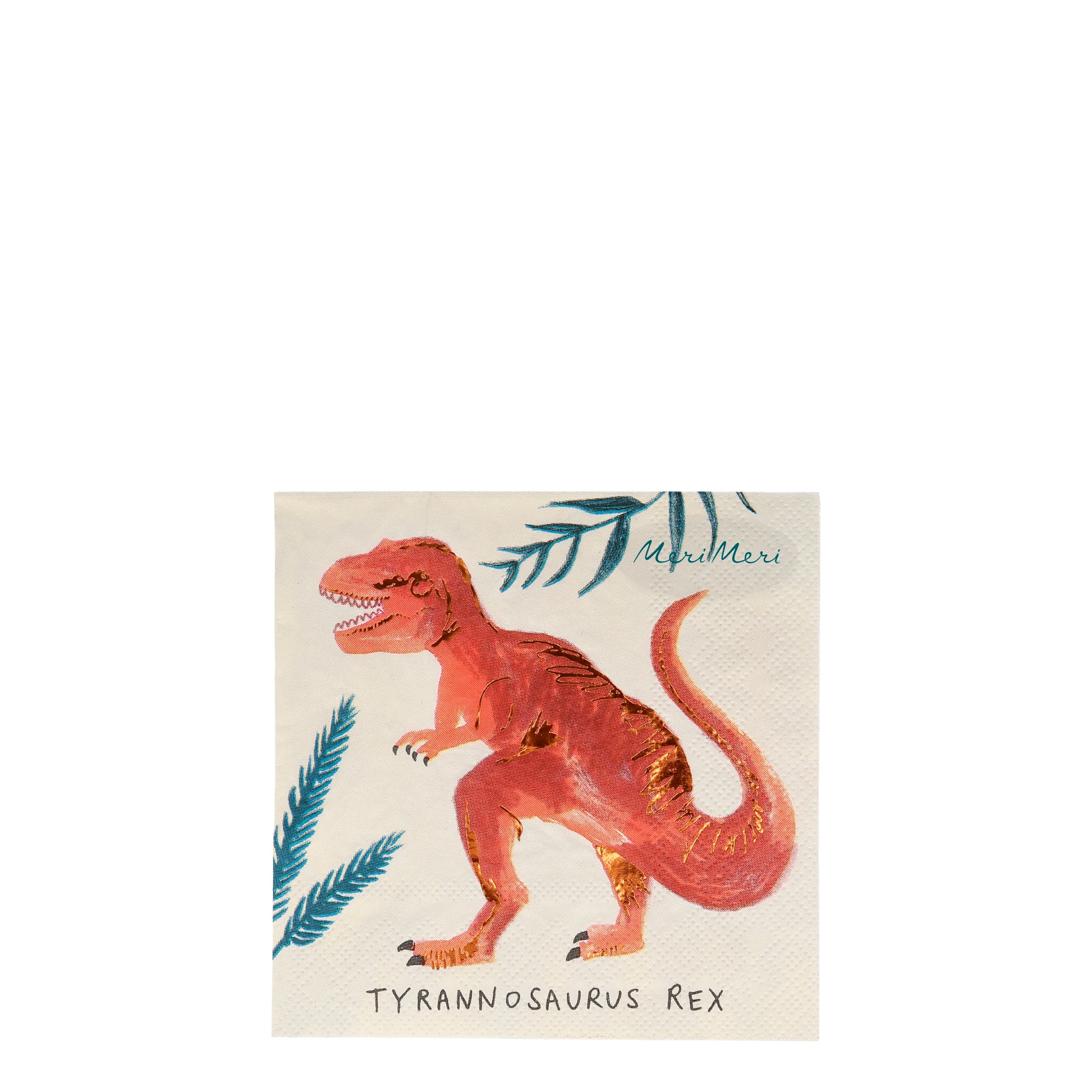 Dinosaur Napkins - Dinozor Peçete - S - 16'lı