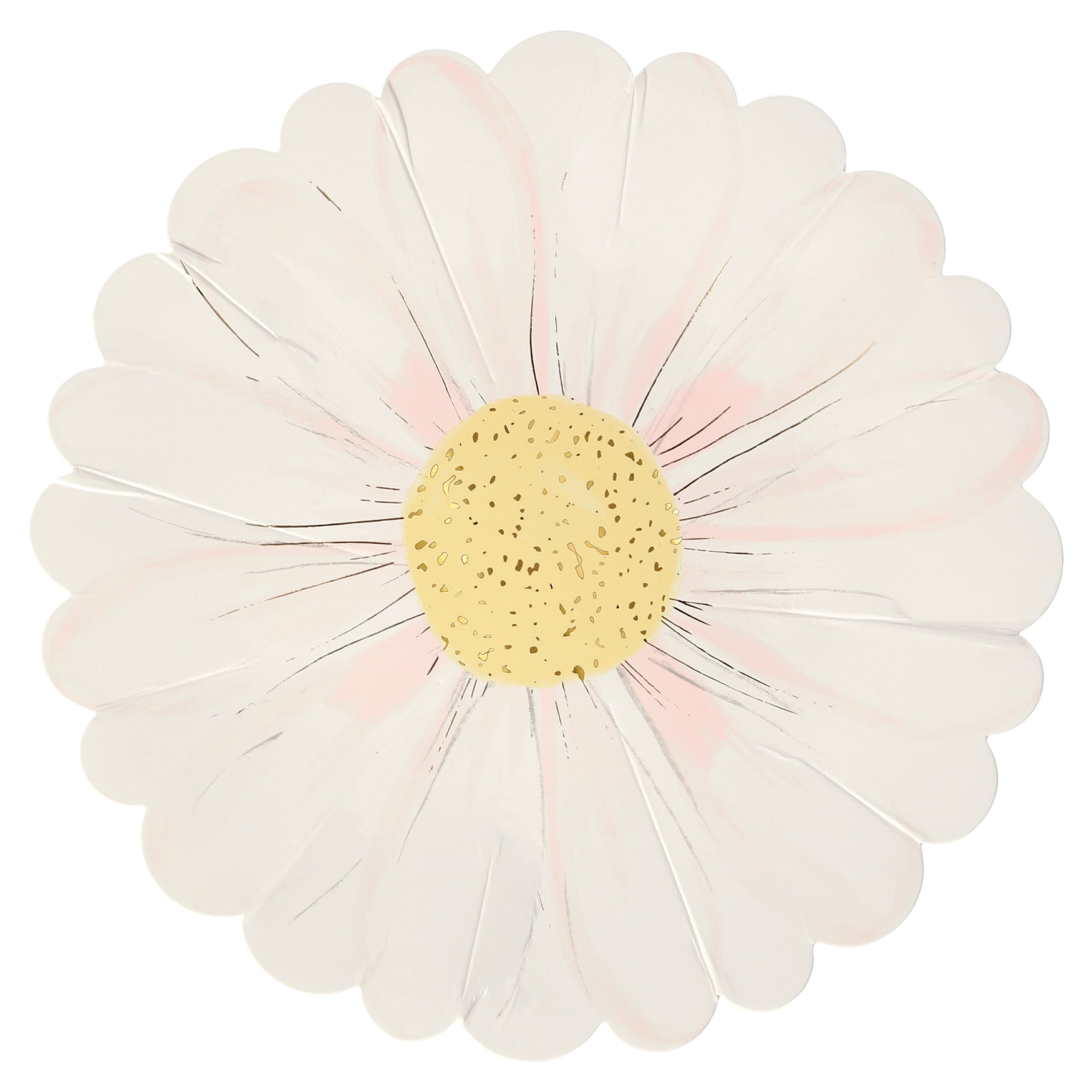 Wild Daisy Plates - Yabani Papatya Tabaklar - 8'li