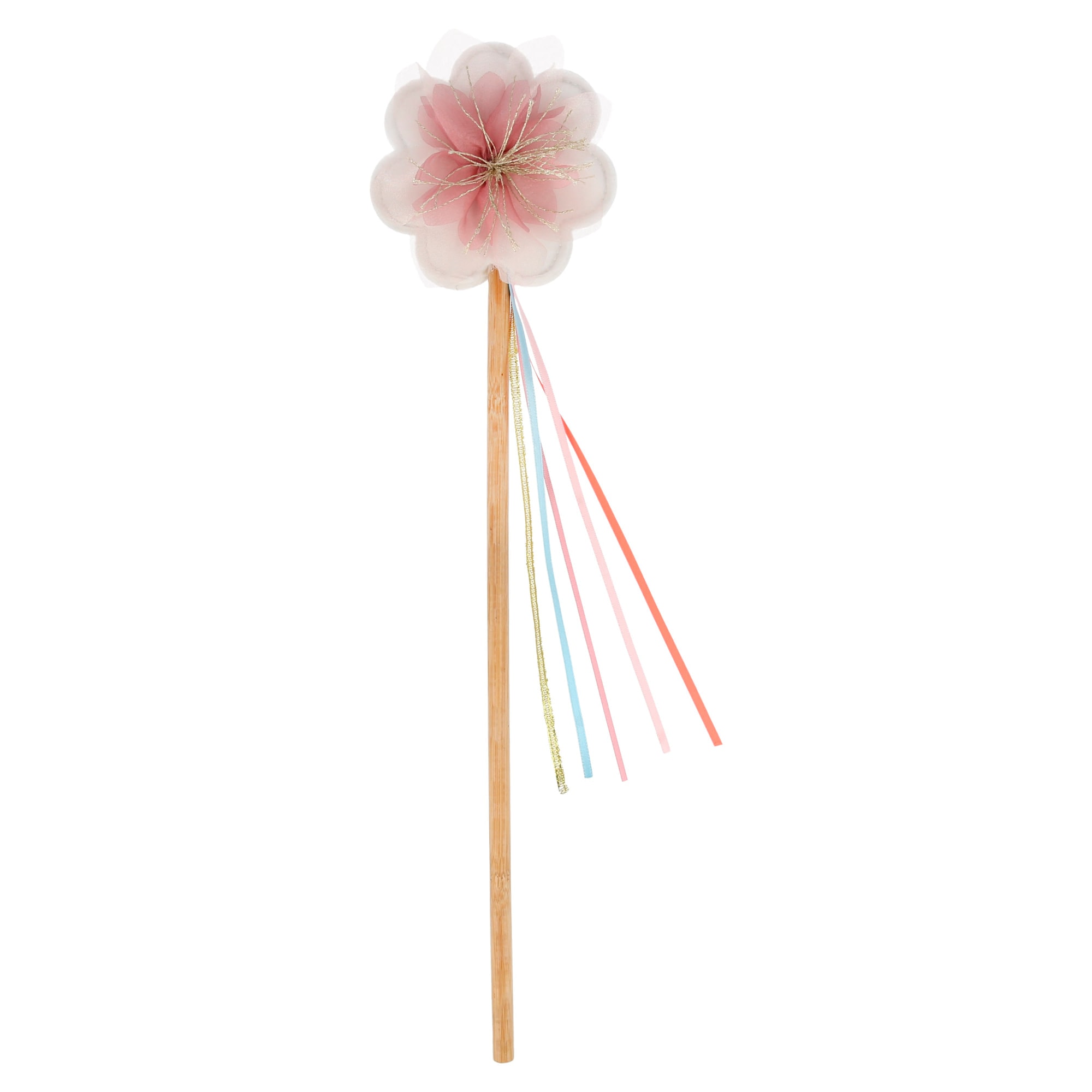 Organza Flower Wings & Wand - Çiçekli Kanat & Değnek