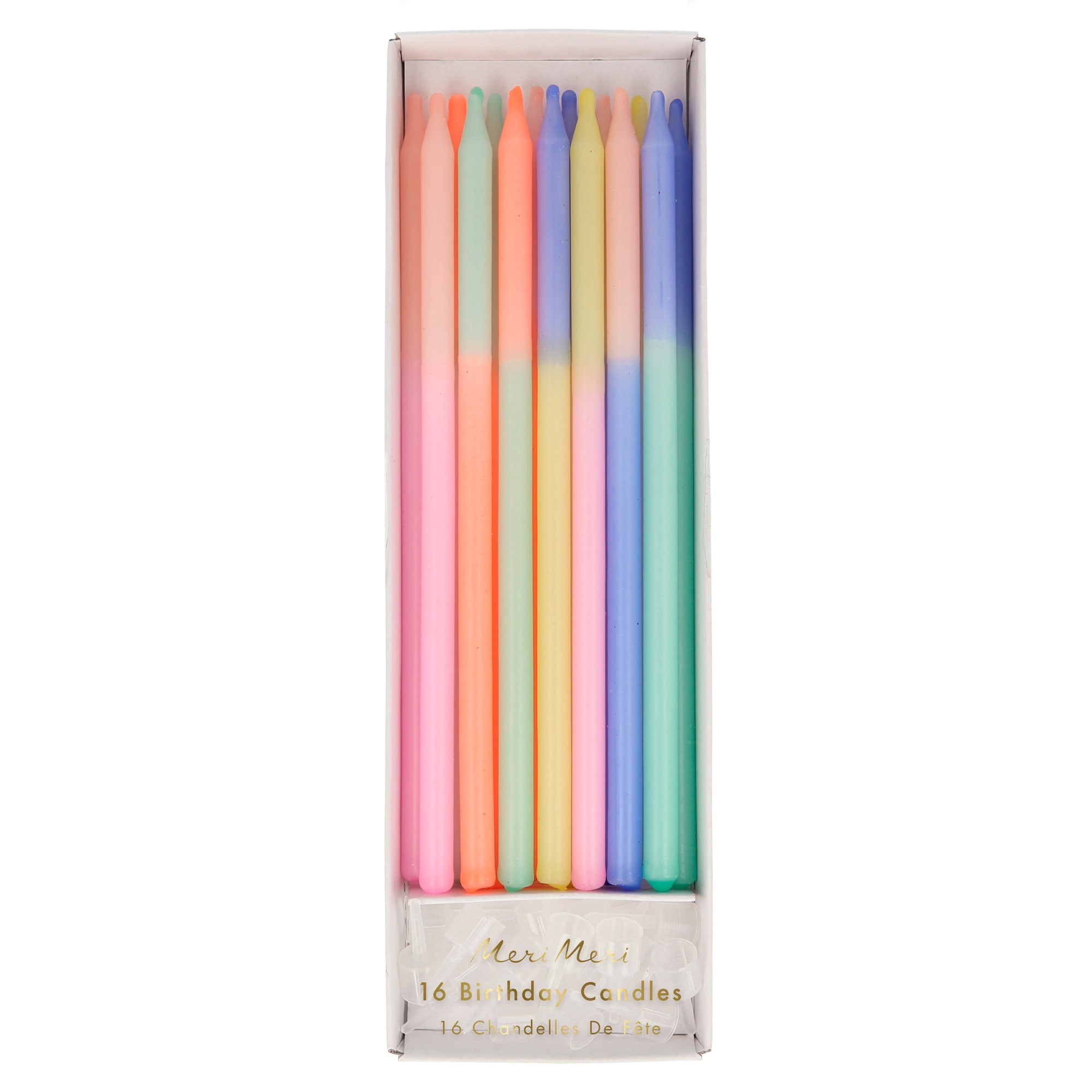 Multi Colour Block Candles - Çok Renkli Blok Mumlar