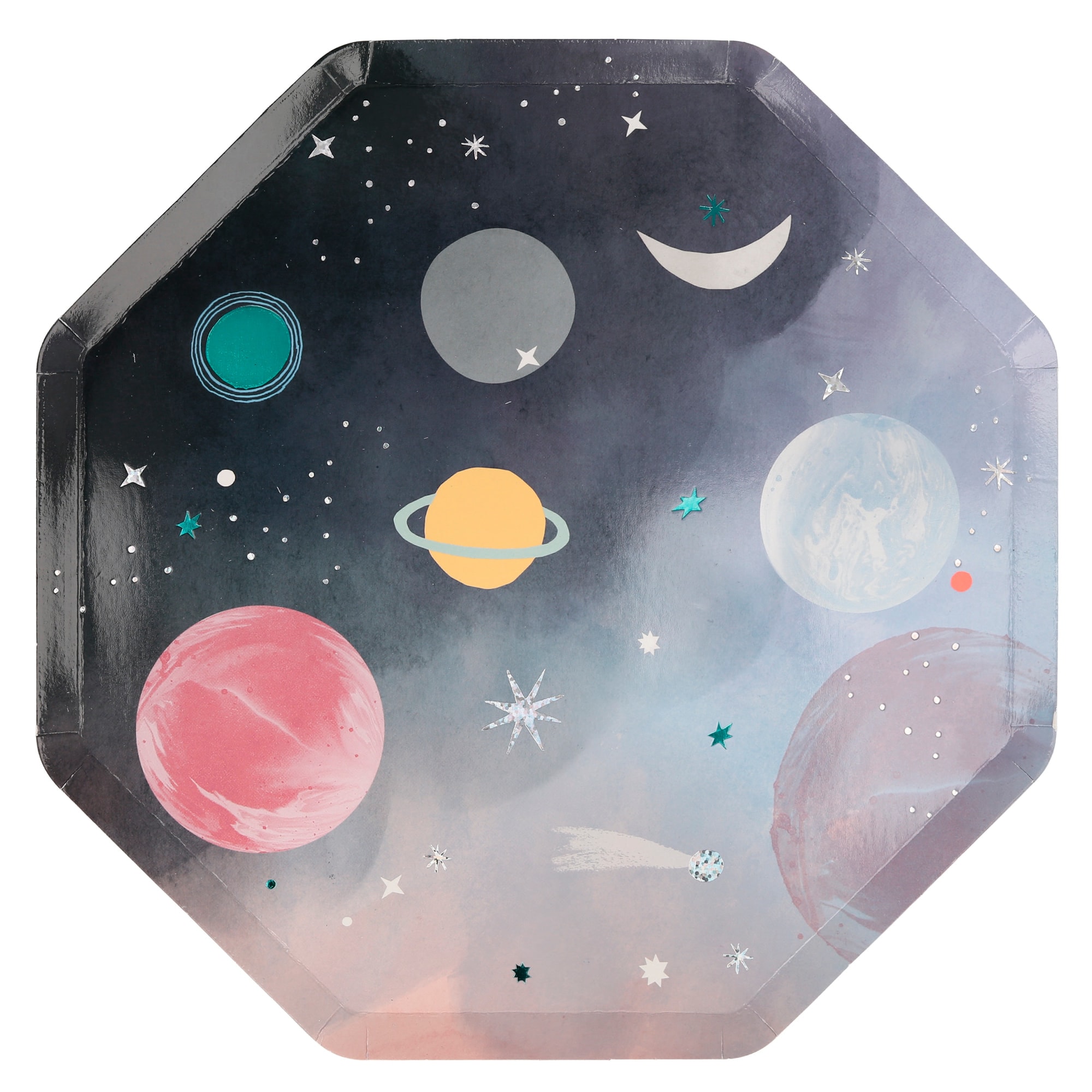 Space Plates - Uzay Tabaklar - L - 8'li