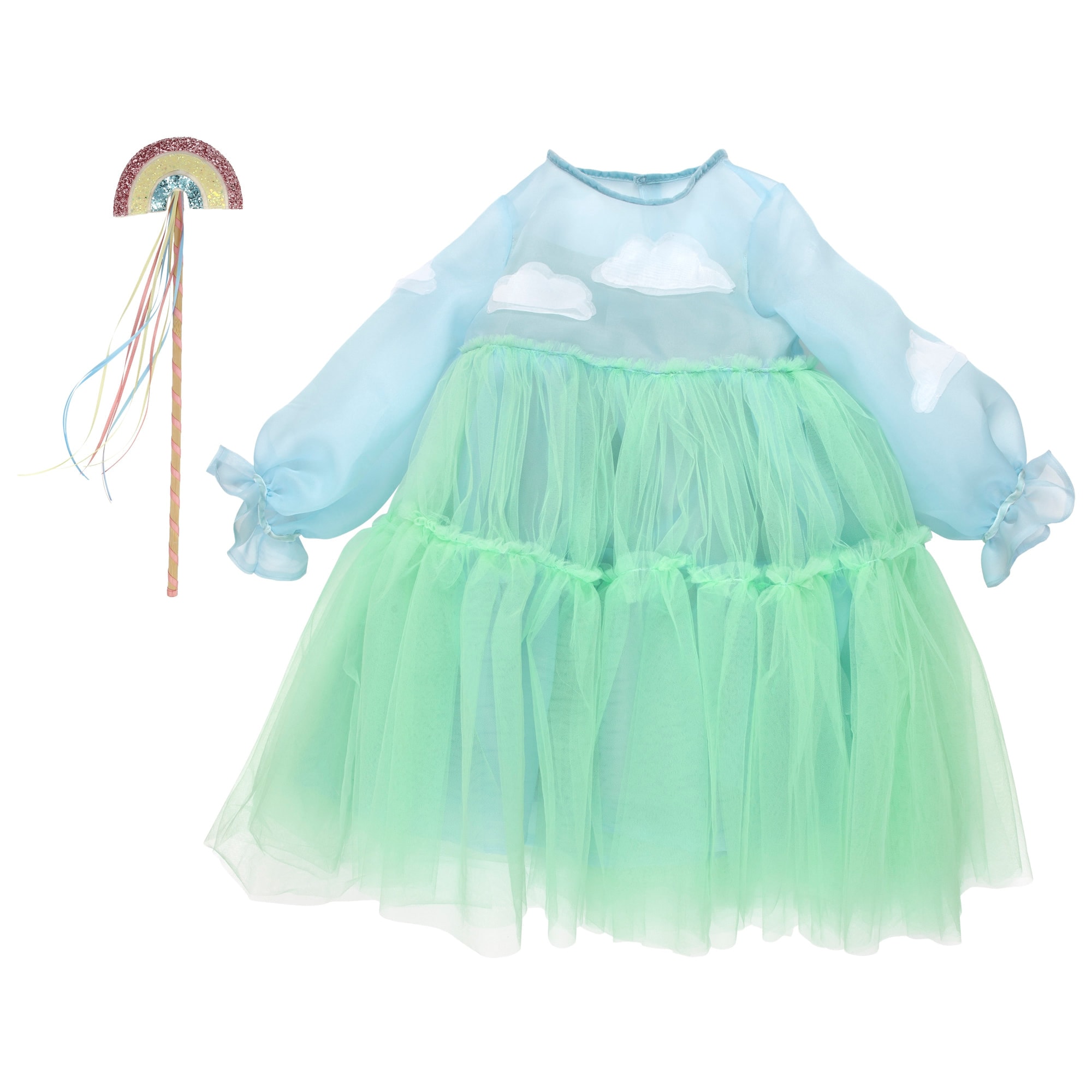 Cloud Dress Costume - 5-6 Years - Bulut Elbise - 5-6 Yaş