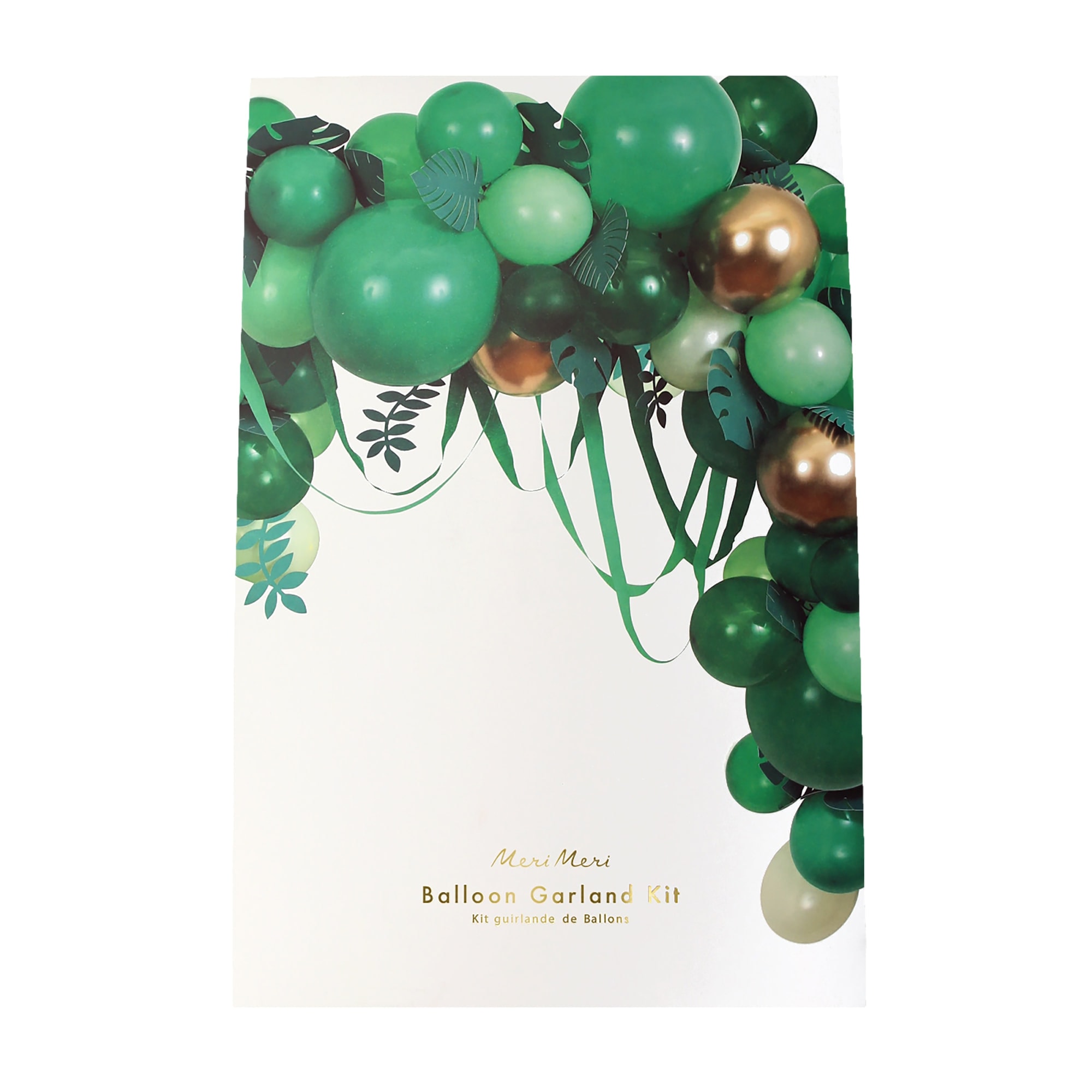 Leafy Green Balloon Arch Kit - Yapraklı Yeşil Balon Kiti - 44 balon