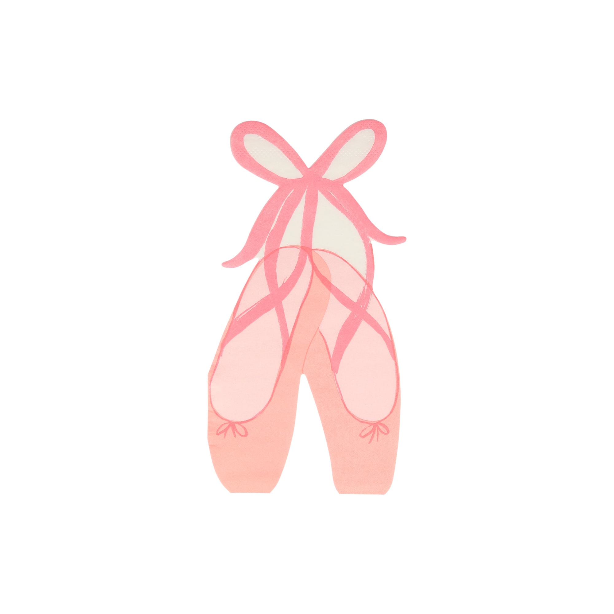 Ballet Slippers Napkins - Balerin Peçete - 16'lı