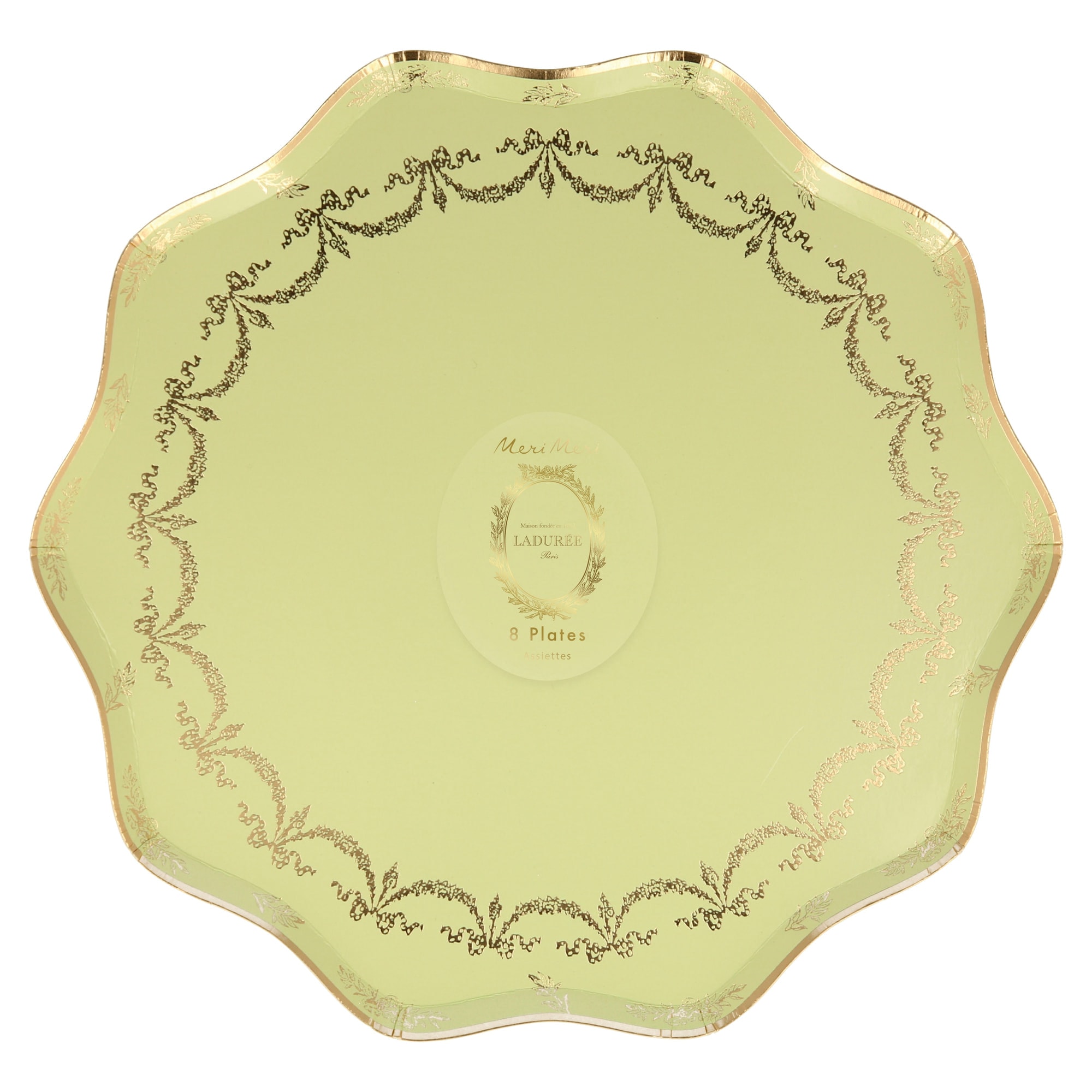Ladurée Paris Dinner Plates - Ladurée Paris Tabaklar - L - 8'li