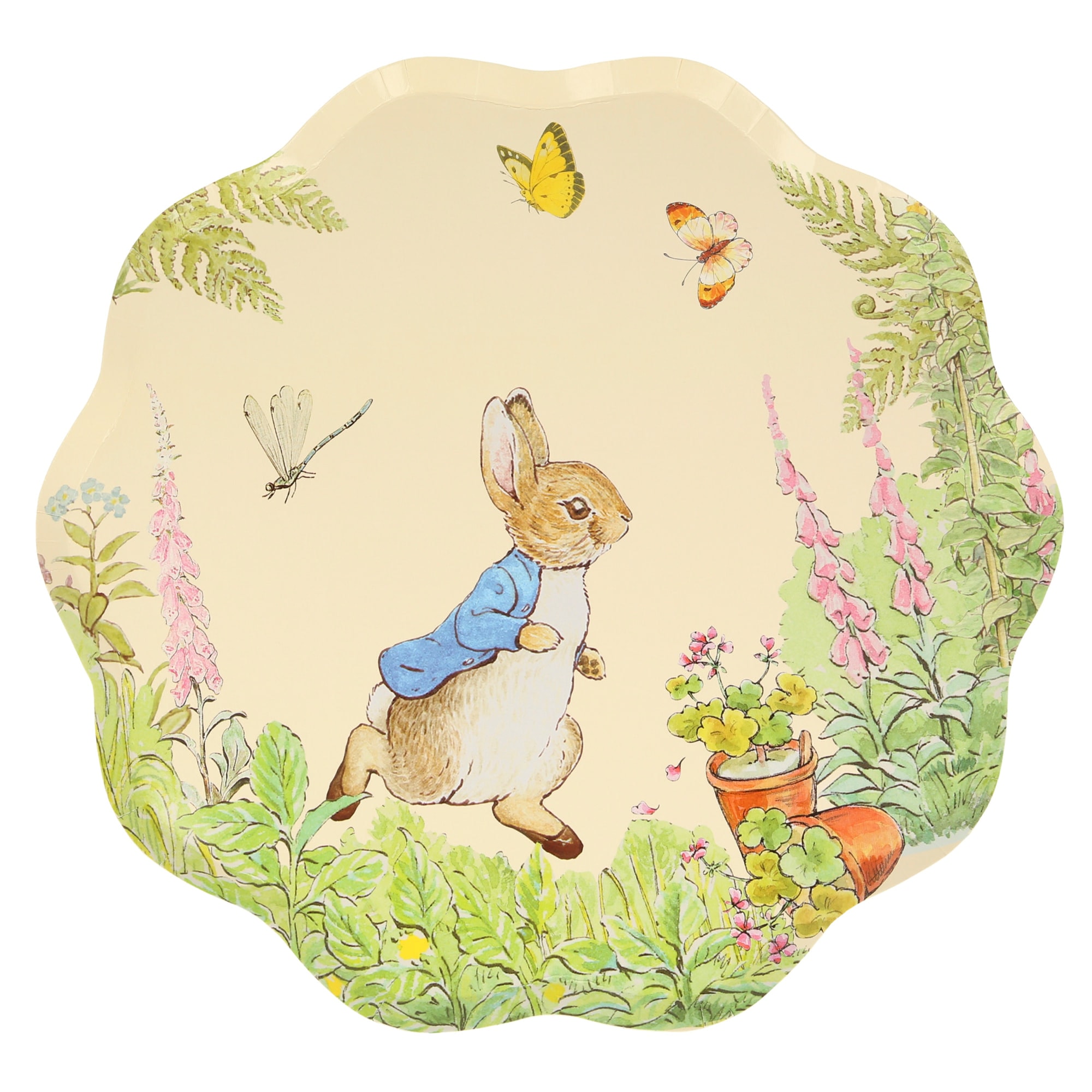 Peter Rabbit Dinner Plates - Peter Rabbit Tabaklar - L - 8'li