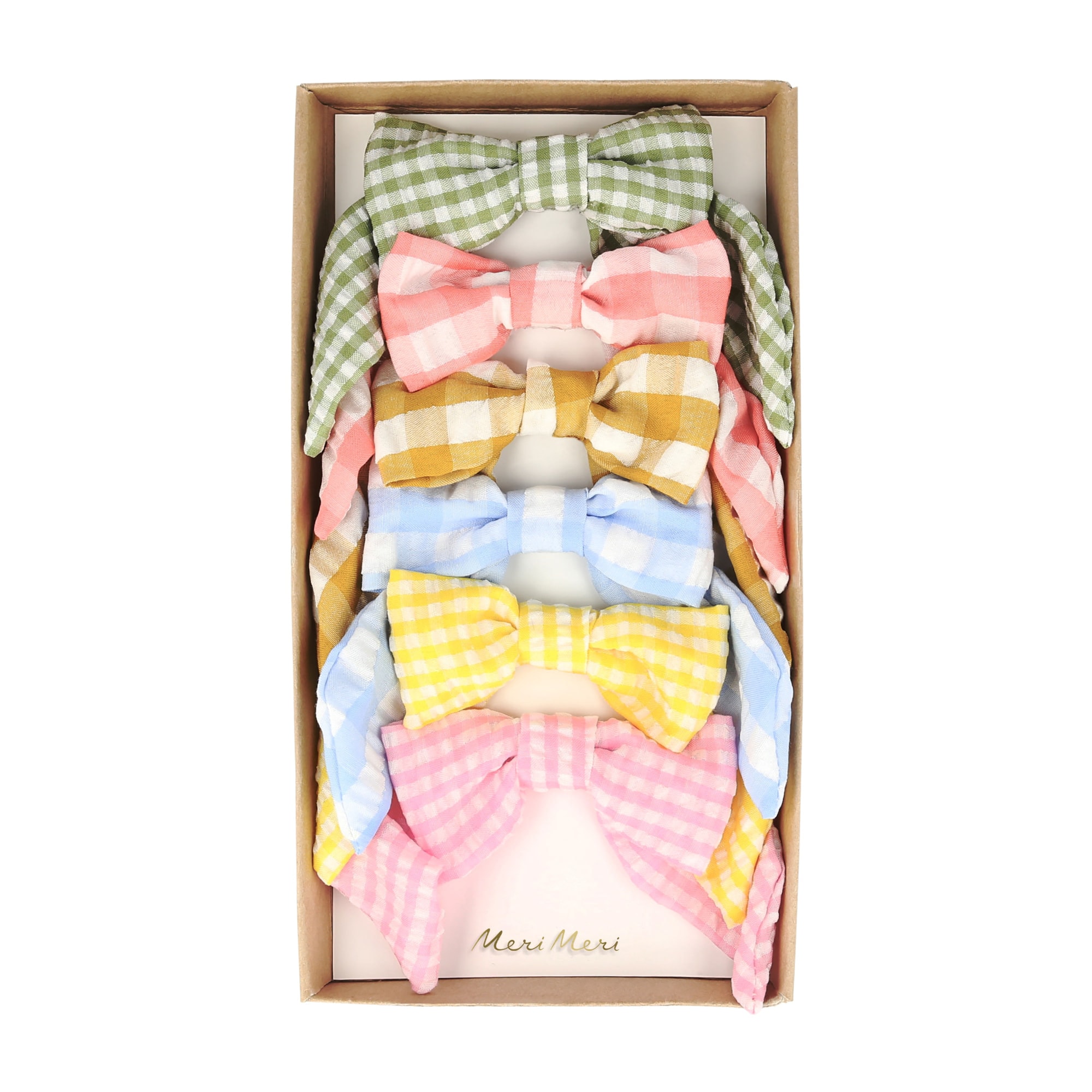 Gingham Hair Bows - Pötikareli Saç Aksesuarı
