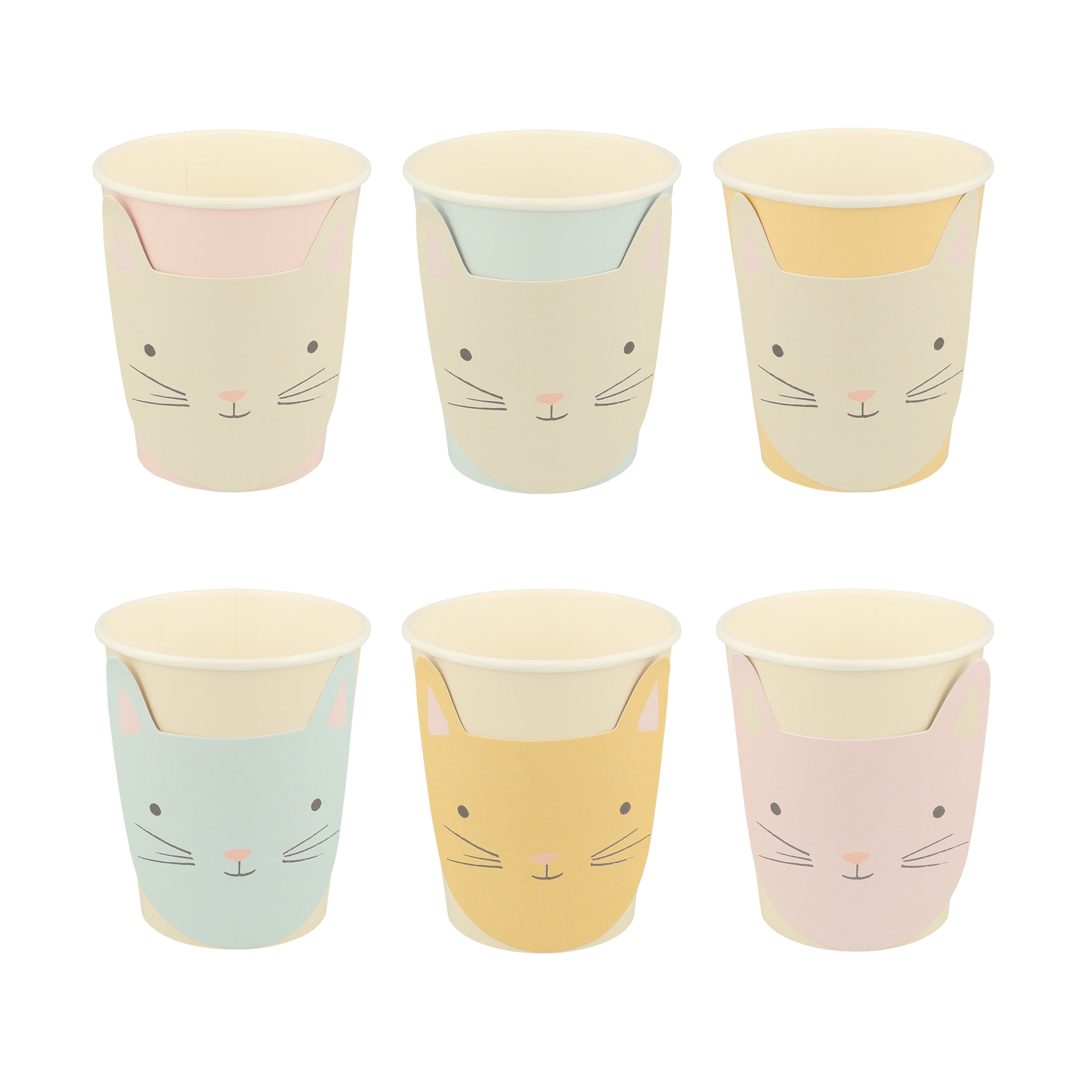 Cat Cups - Kedi Bardaklar - 8'li