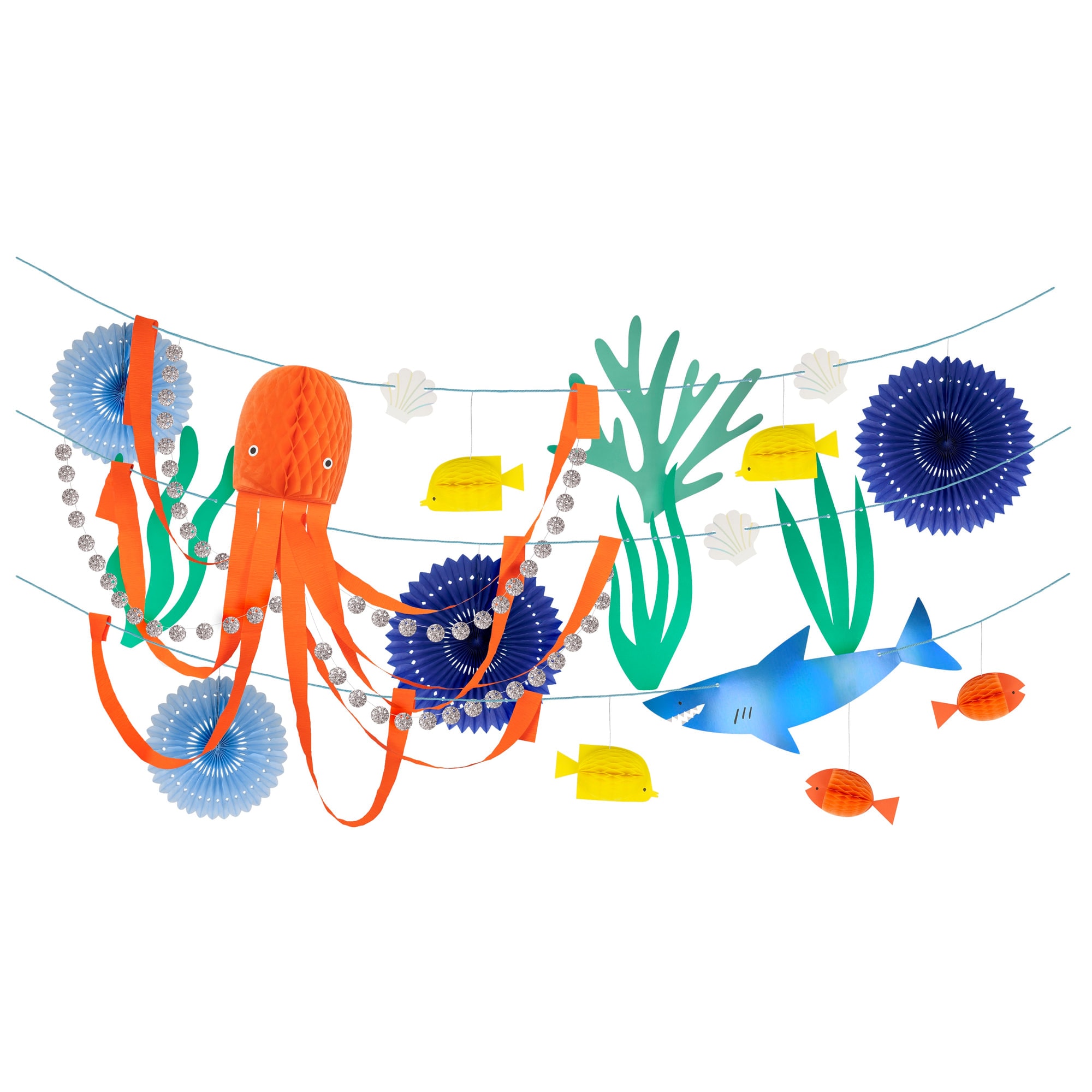 Under The Sea Garland - Su Altı Dünyası Asılan Süs