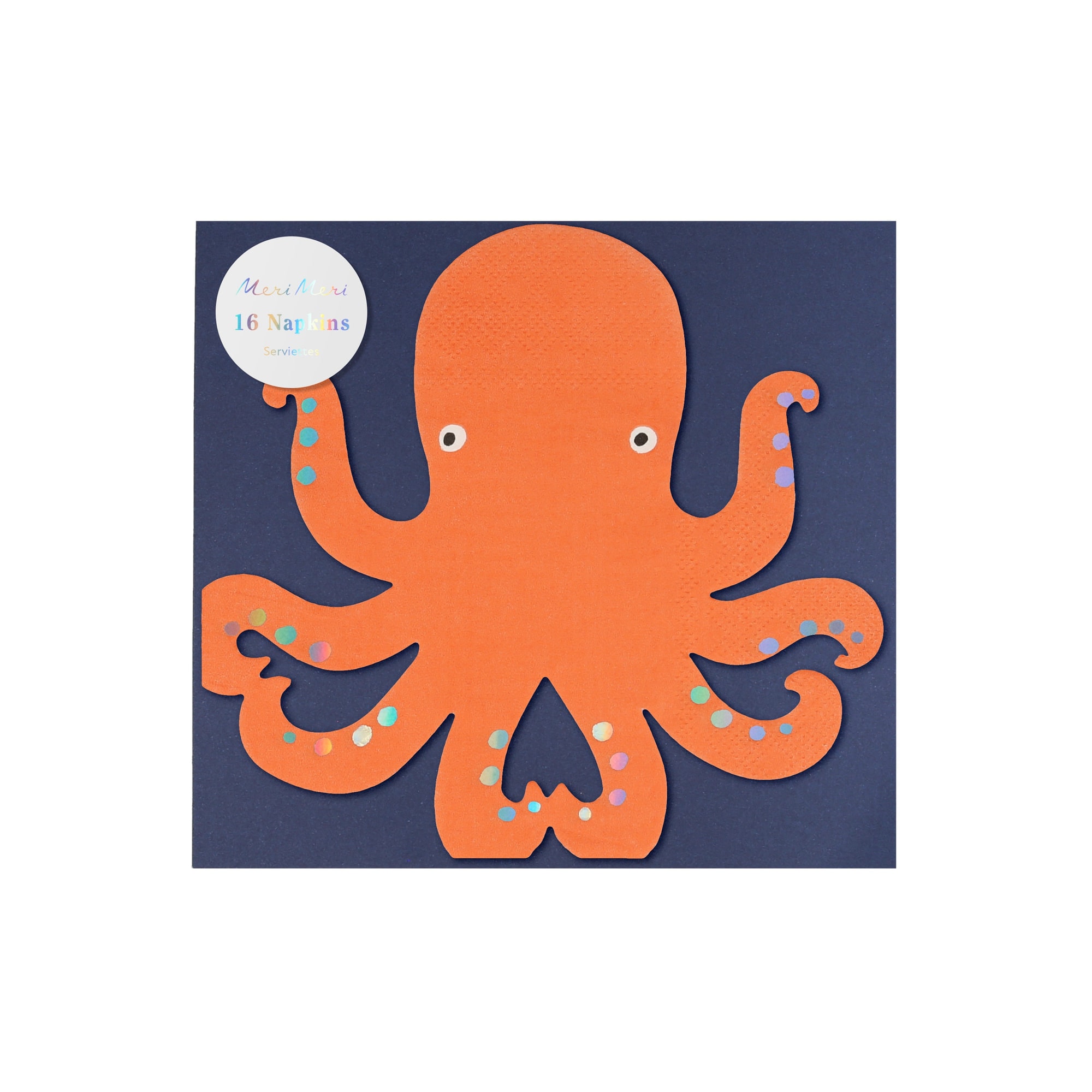 Octopus Napkins - Ahtapot Peçeteler - 16'lı