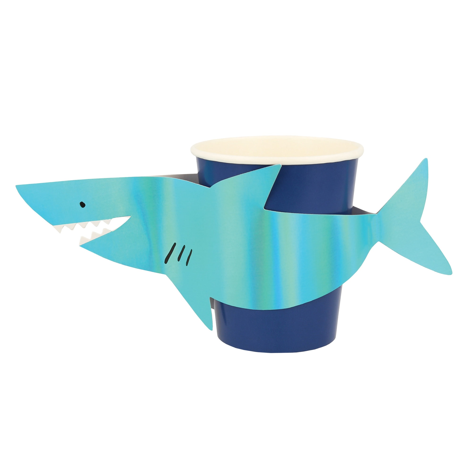 Shark Cups - Köpekbalığı Bardaklar - 8'li