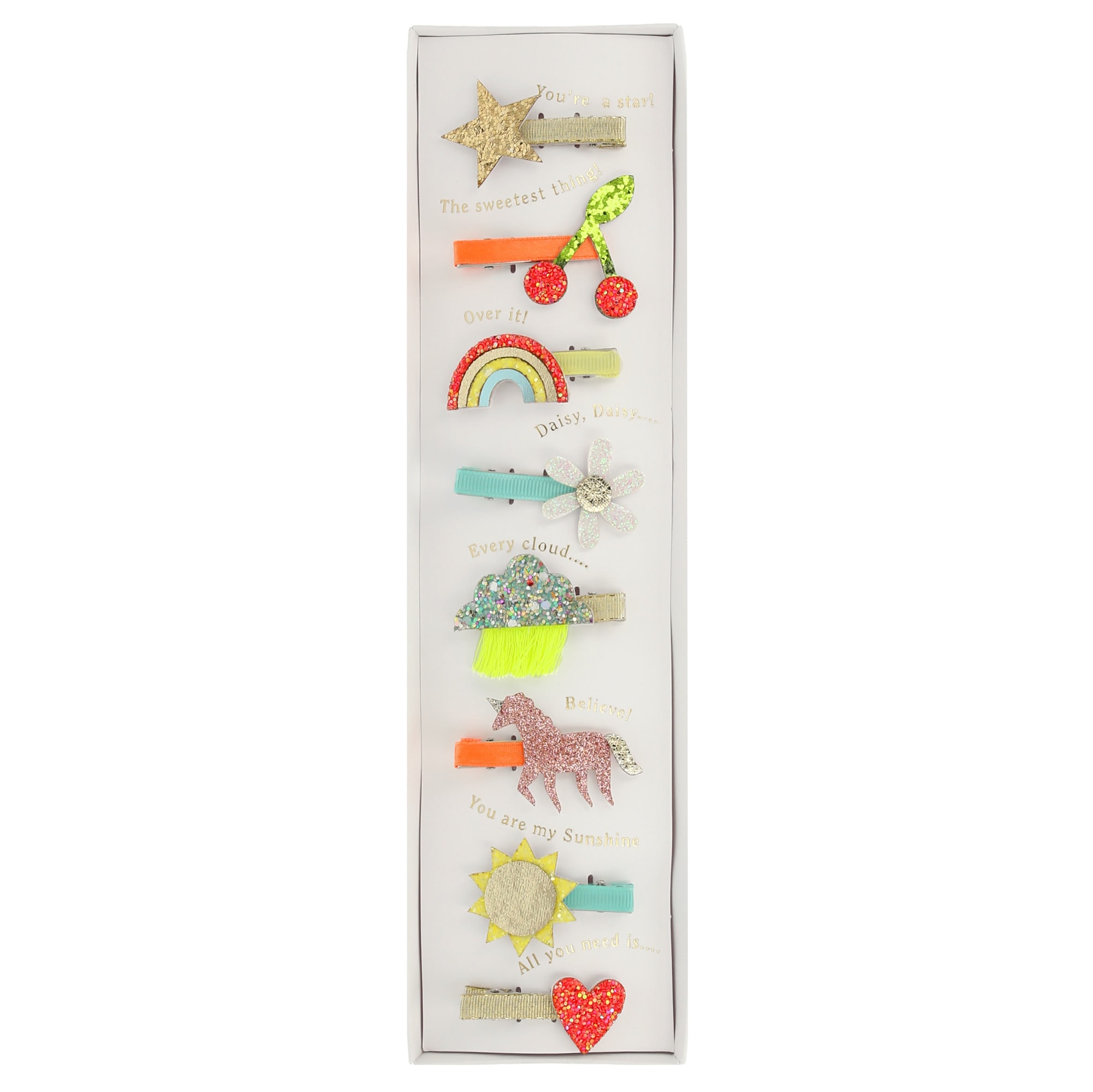 Icon Hair Clips - İkon Tokalar - 8'li
