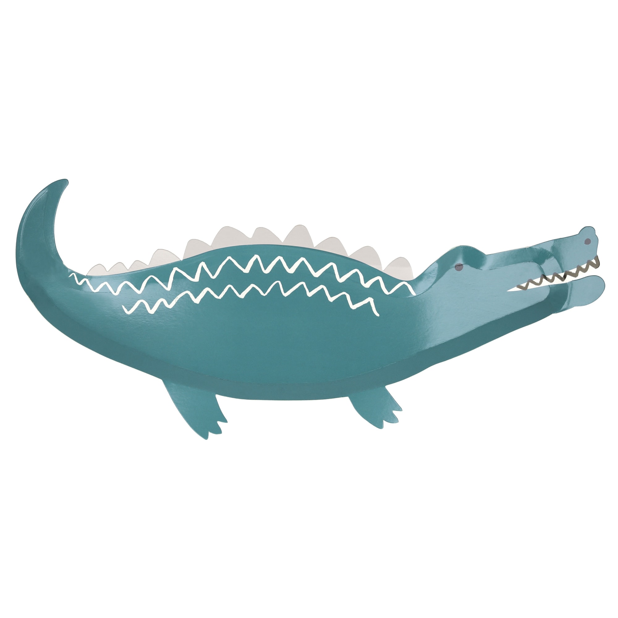 Crocodile Plates - Timsah Tabaklar - 8'li