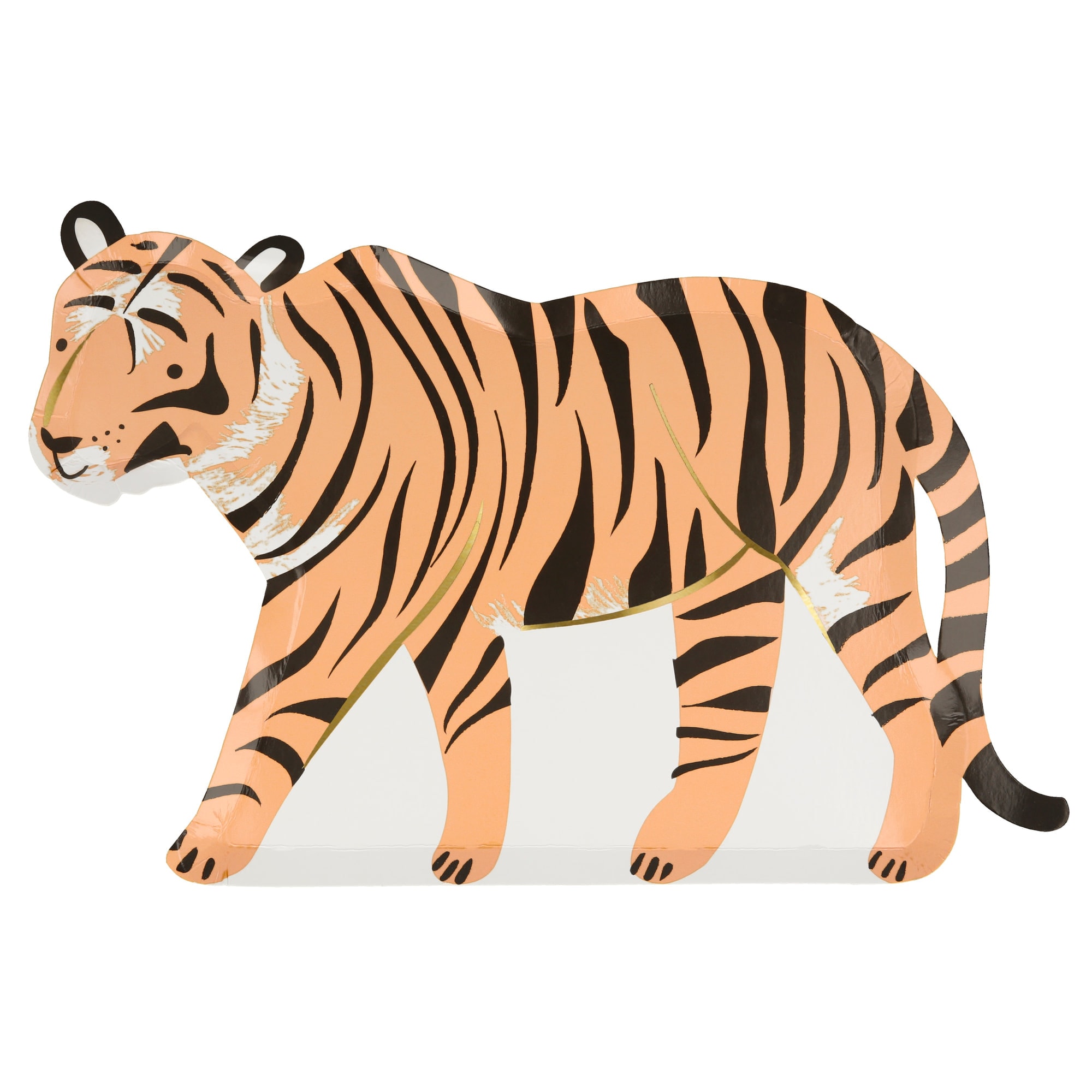 Tiger Plates - Kaplan Tabaklar - 8'li
