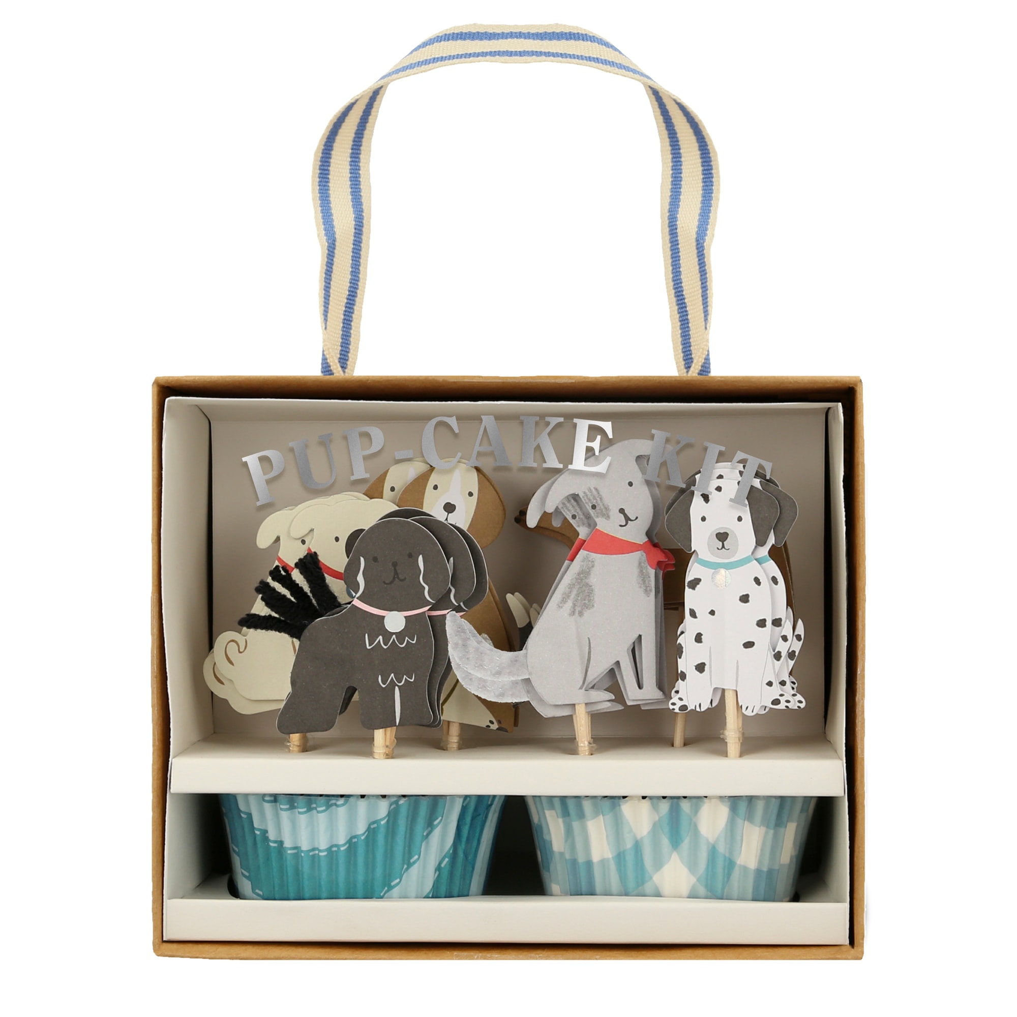 Puppy Cupcake Kit - Yavru Köpek Cupcake Kit - 24'lü