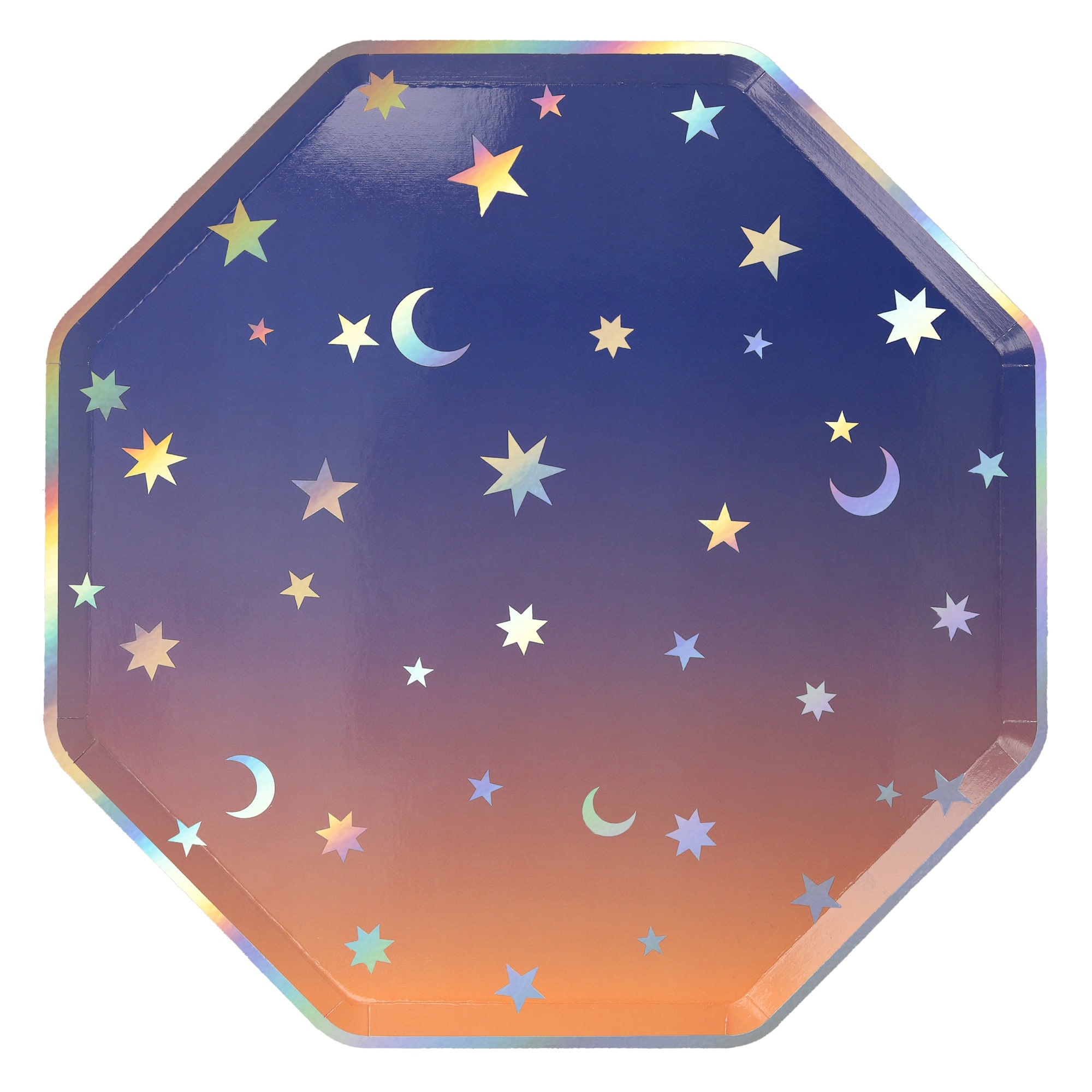 Making Magic Star Dinner Plates - Make Magic Yıldızlı Tabaklar (L) (8'li)