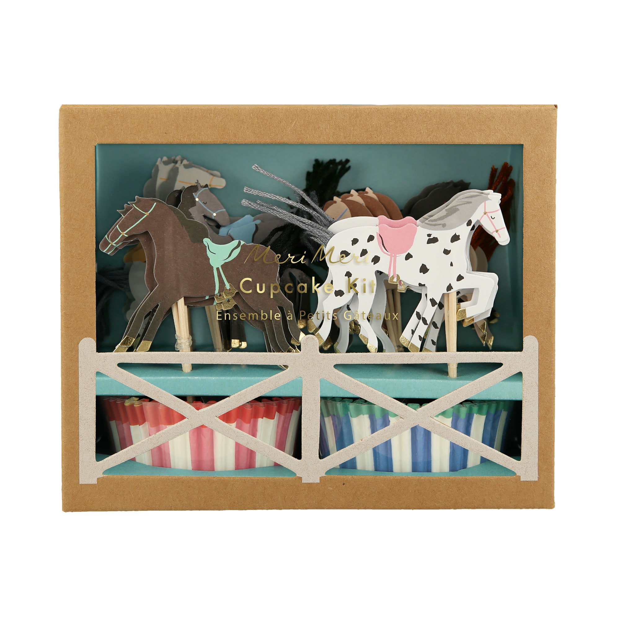 Horse Cupcake Kit - At Cupcake Kit (x24)