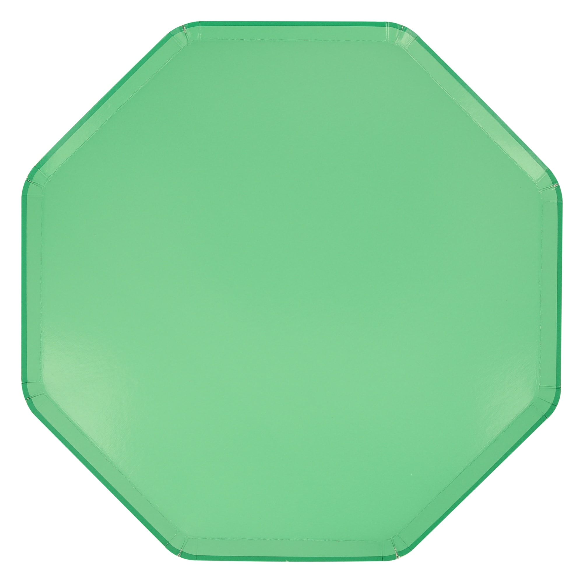 Emerald Green Dinner Plates - Zümrüt Yeşili Tabaklar (L) (x8)