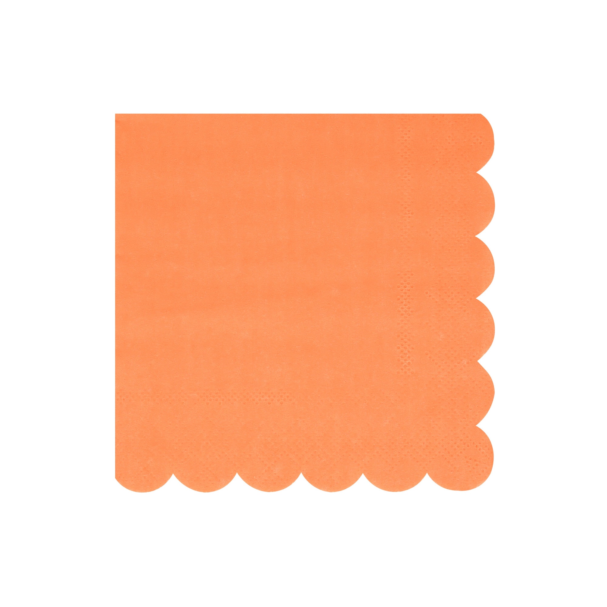 Papaya Large Napkins - Papaya Rengi Peçeteler (L) (x16)