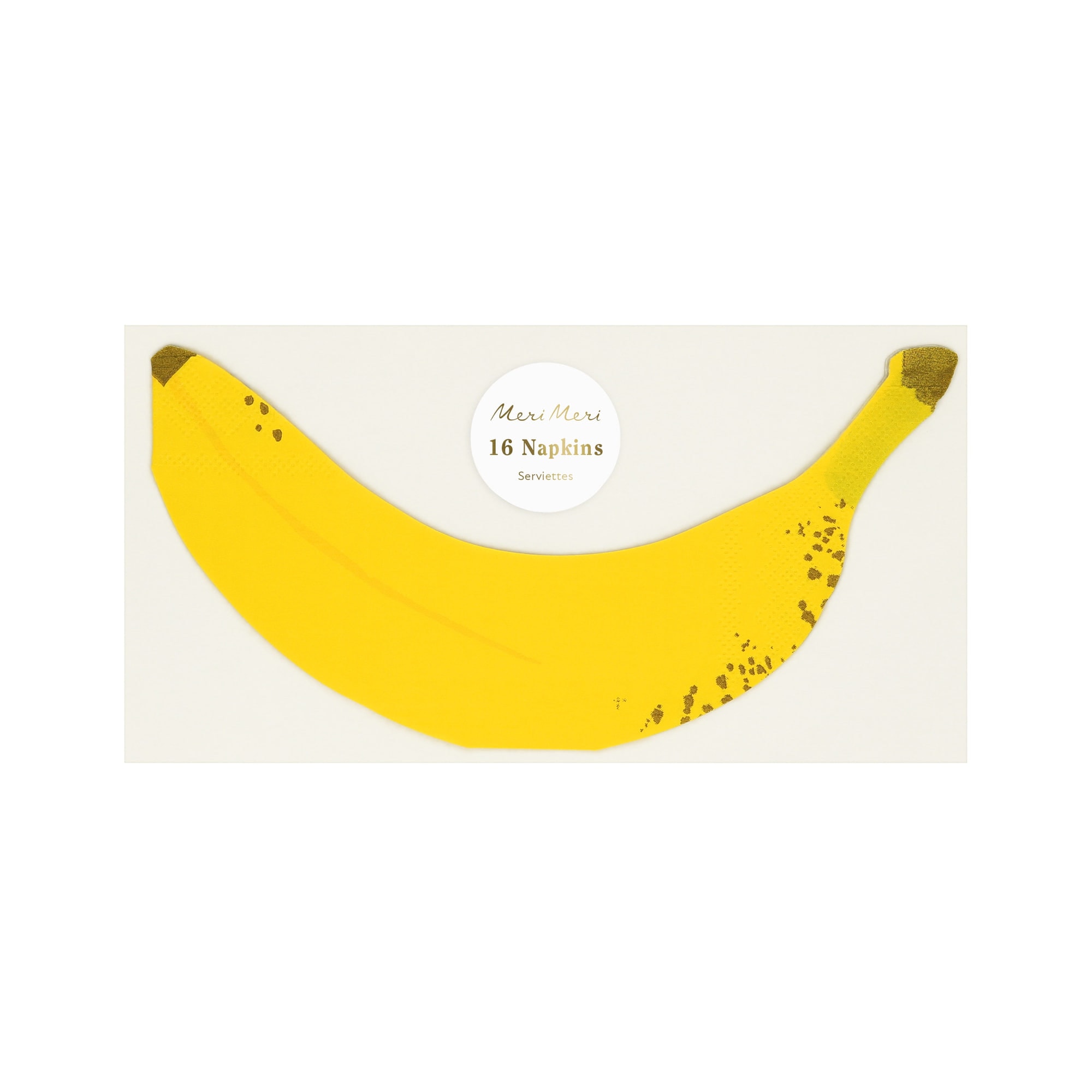 Banana Napkins - Muz Peçeteler (x16)