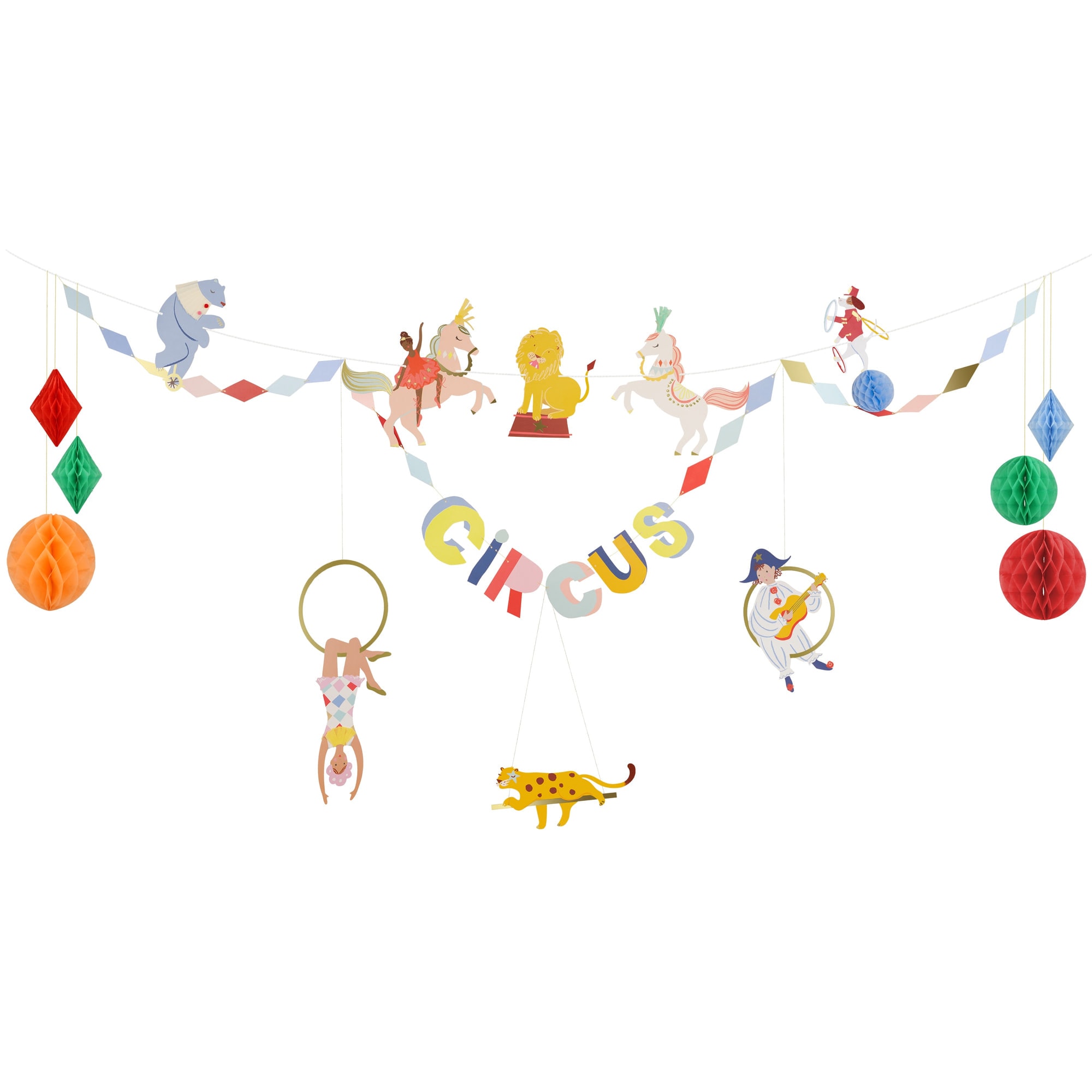 Circus Garland - Sirk Asılan Süs