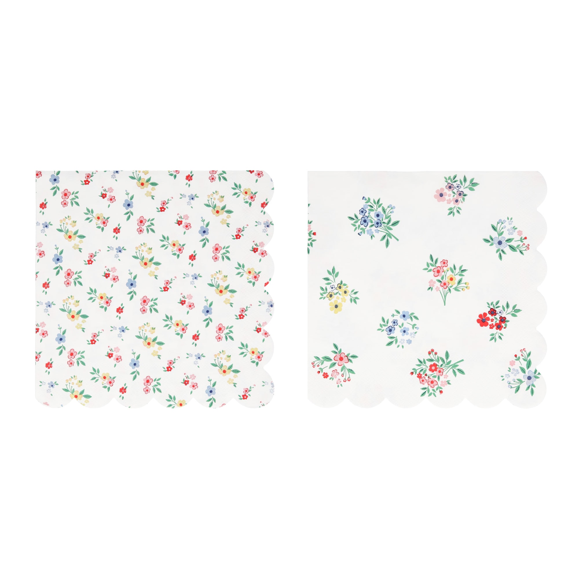 Ditsy Posy Çiçekli Peçeteler - L - 16 Adet