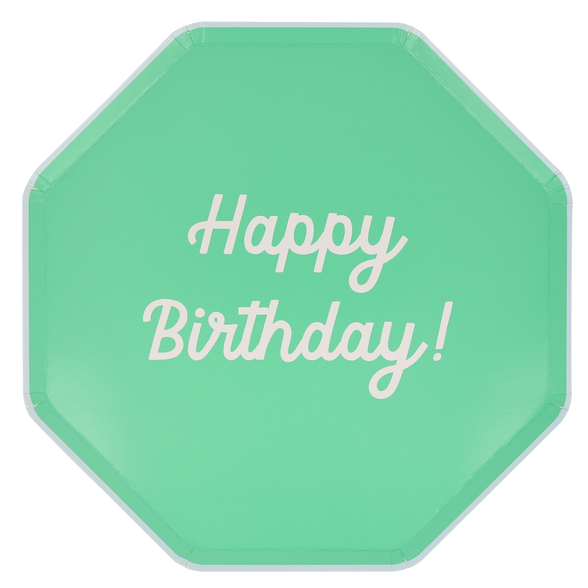 Happy Birthday Tabaklar - L - 8 Adet