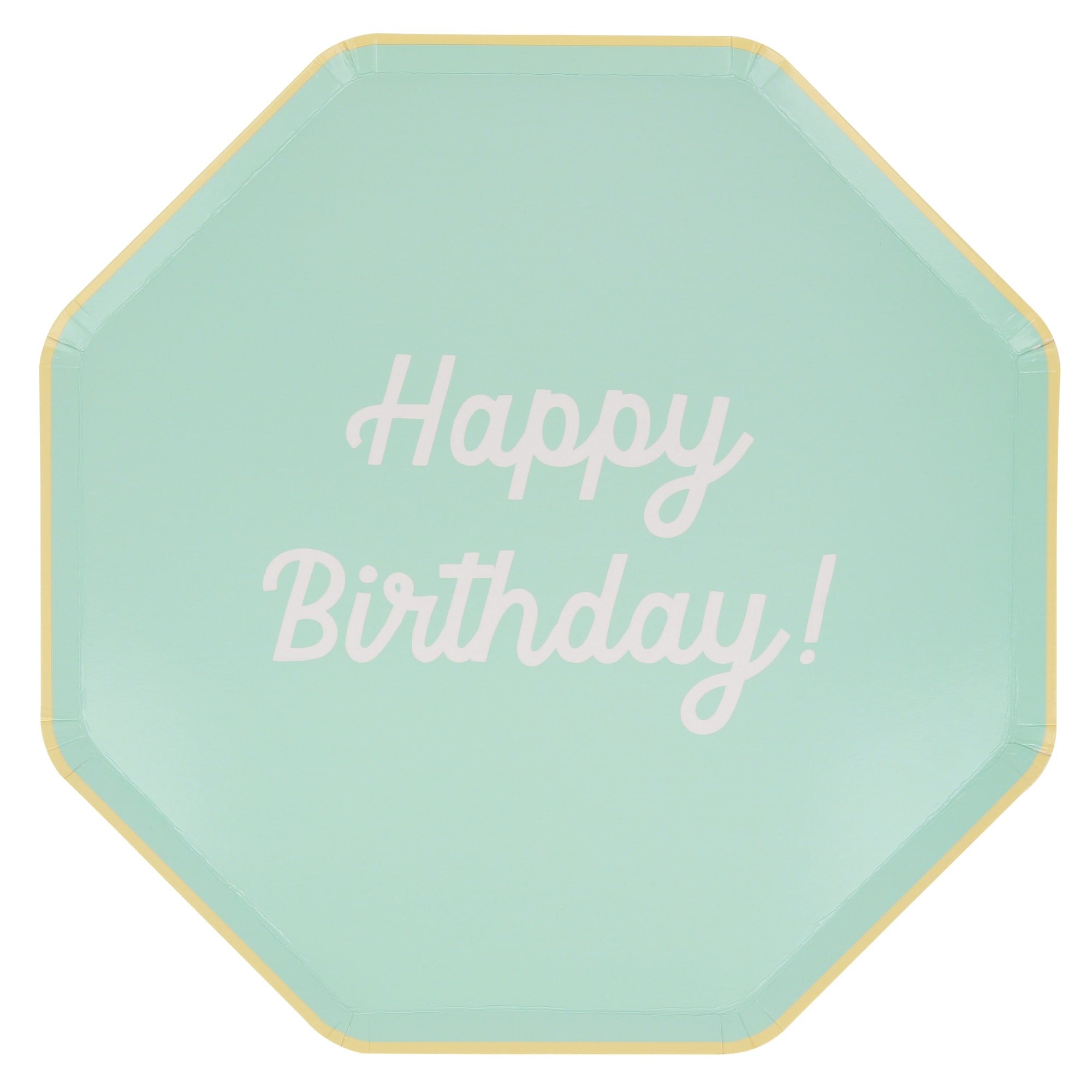 Happy Birthday Tabaklar - L - 8 Adet