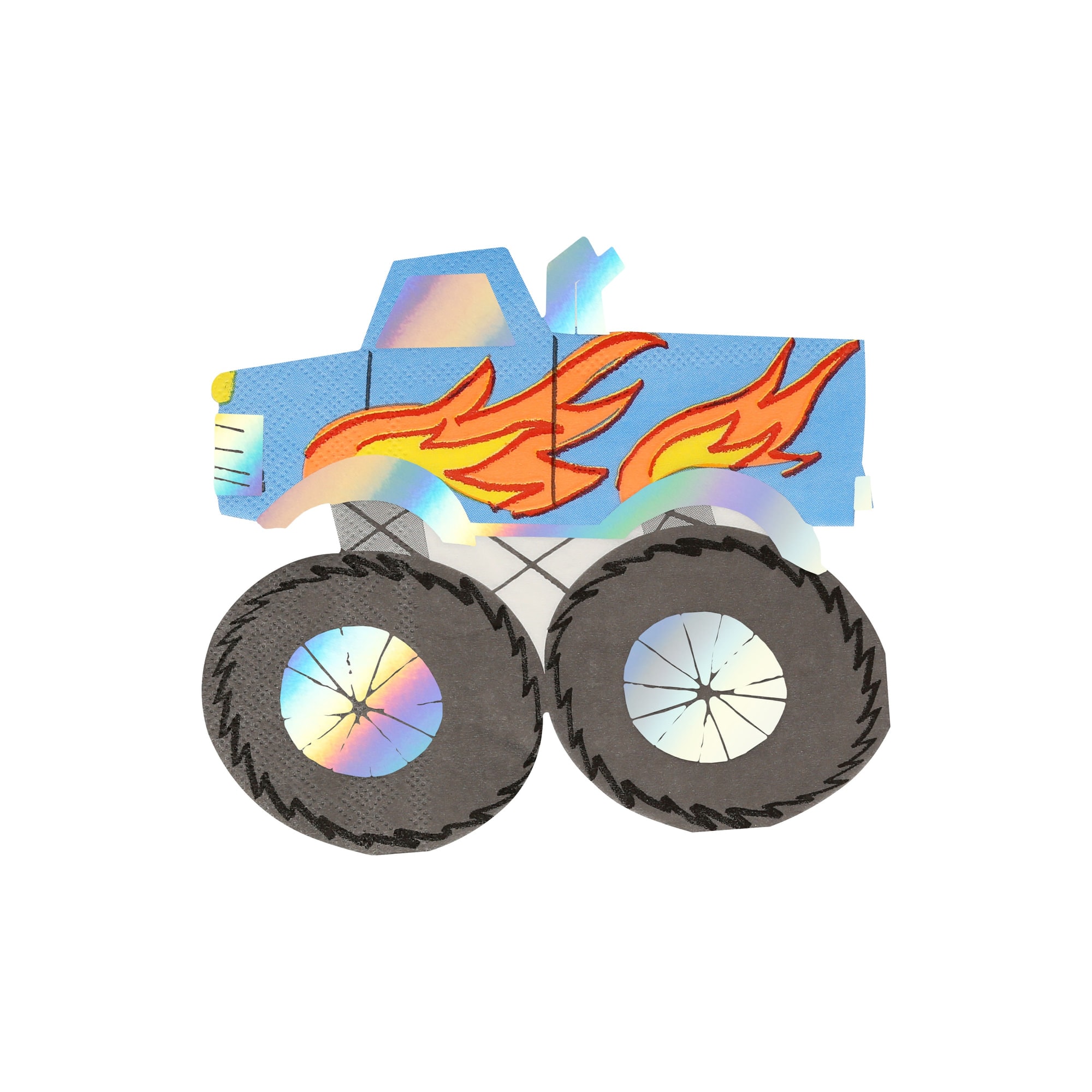 Monster Truck Peçeteler - 16 Adet