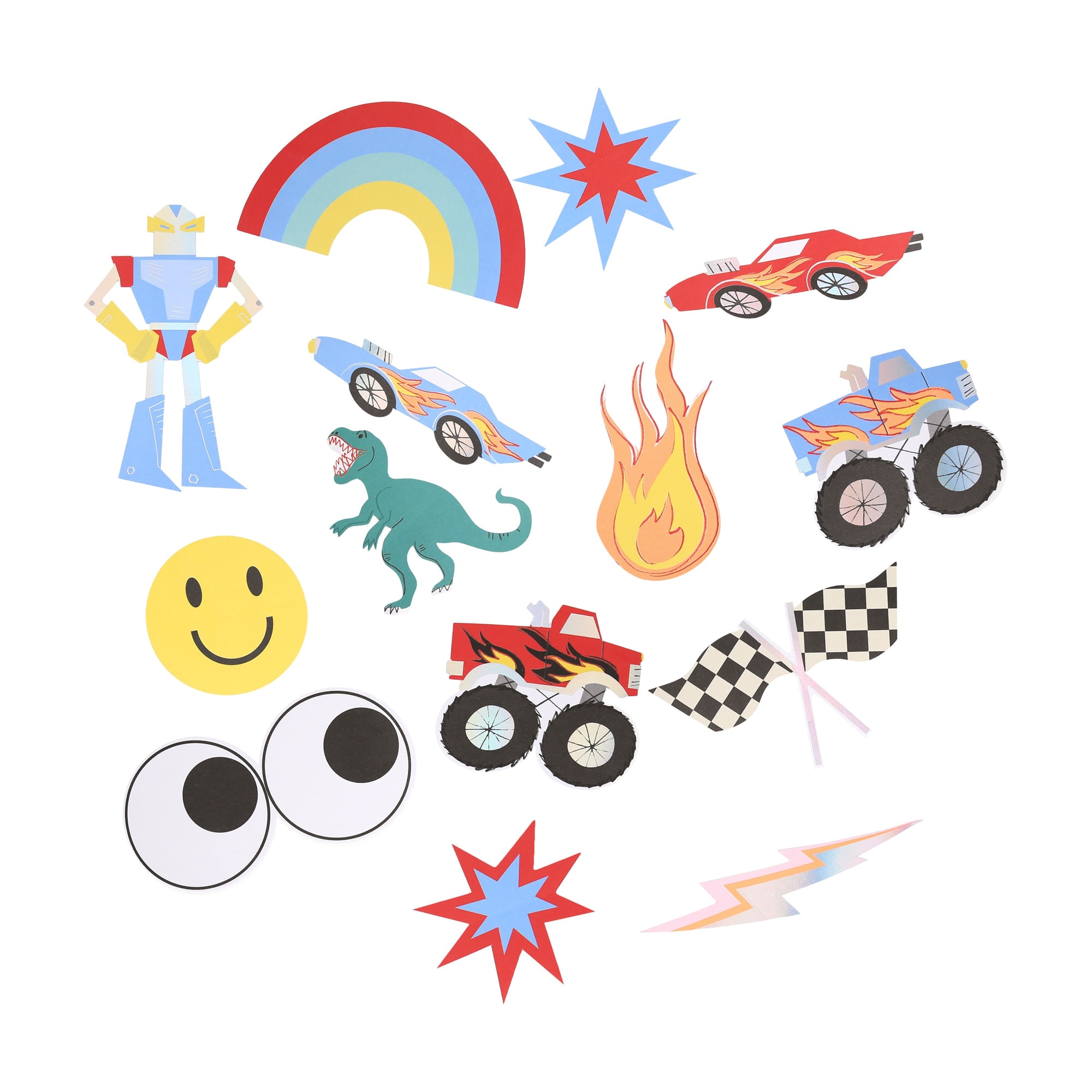 Die-Cut Toybox Sticker - 25 Adet