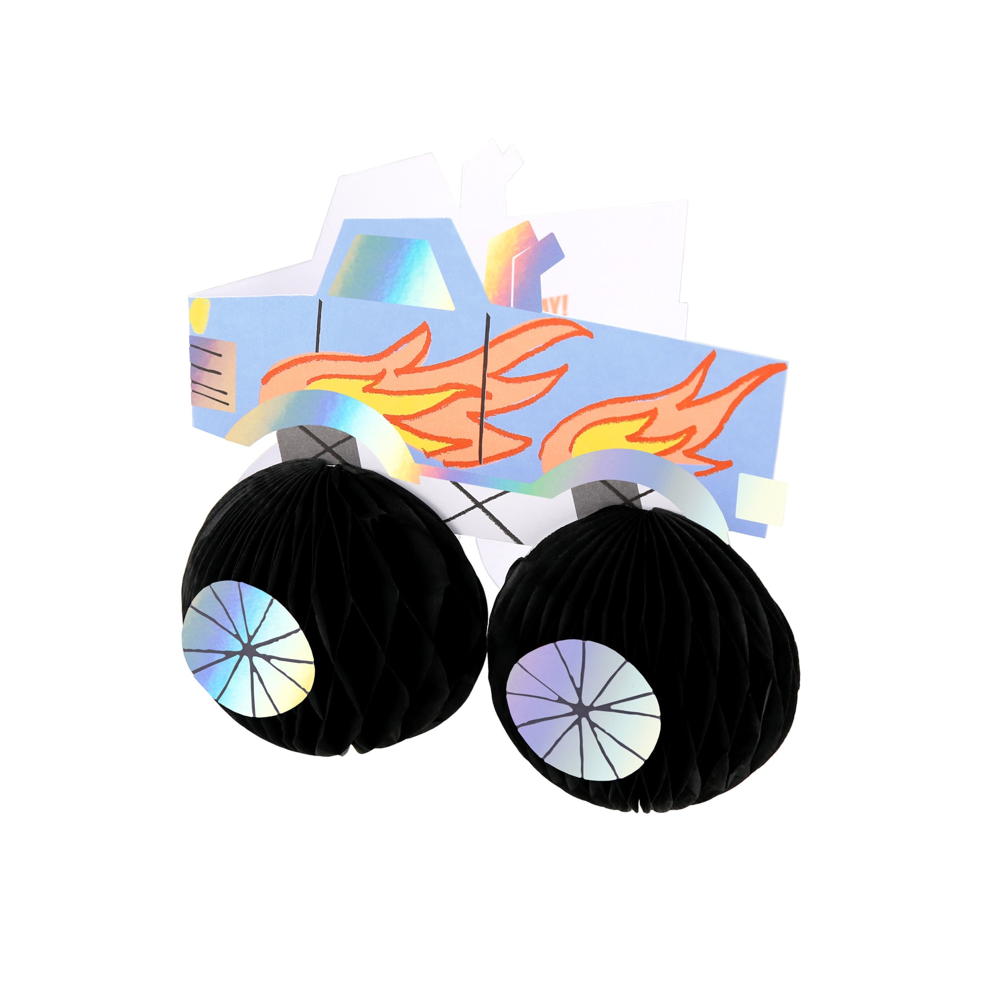 Monster Truck Tebrik Kartı