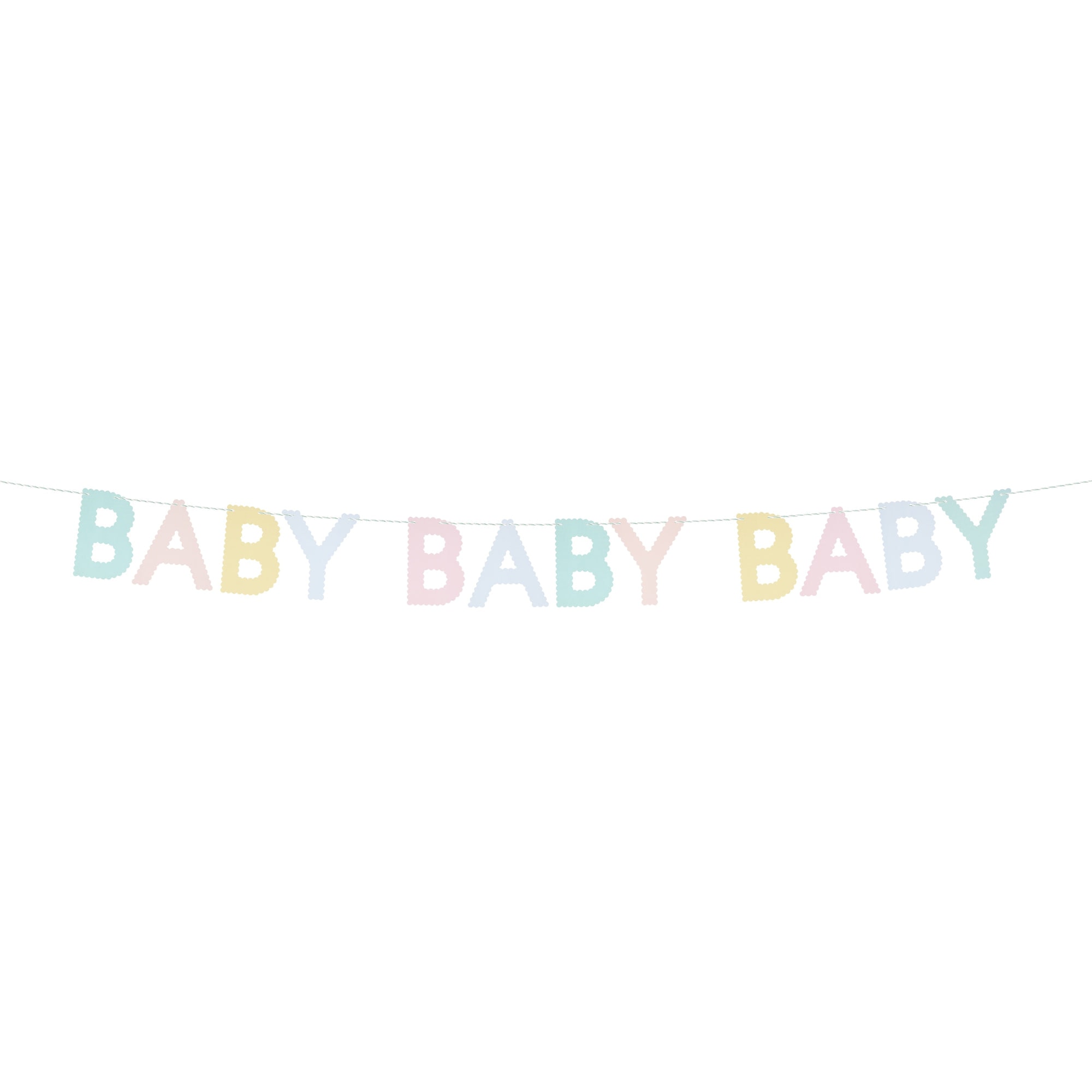 Tırtıklı Parlak Baby Asılan Süs