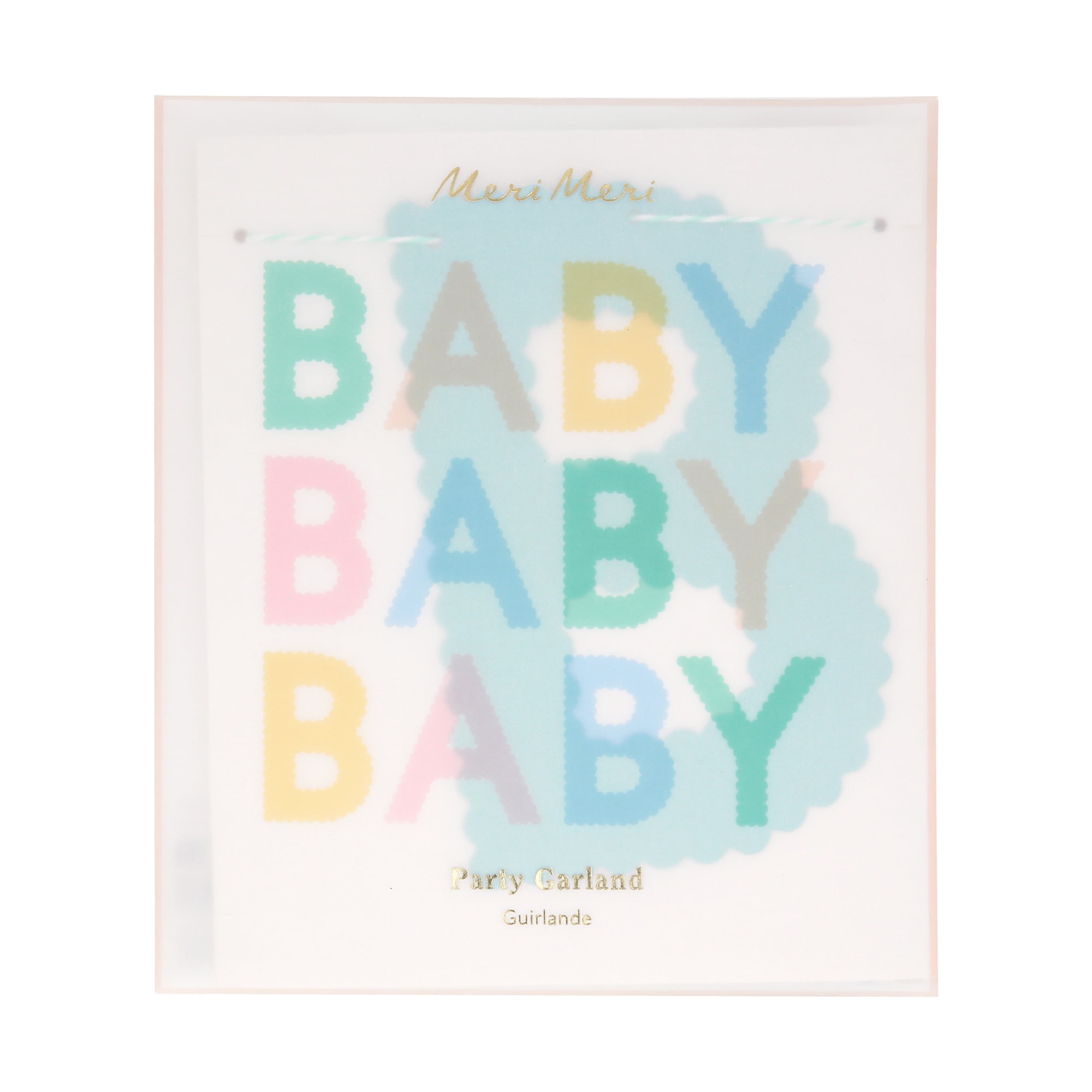 Tırtıklı Parlak Baby Asılan Süs