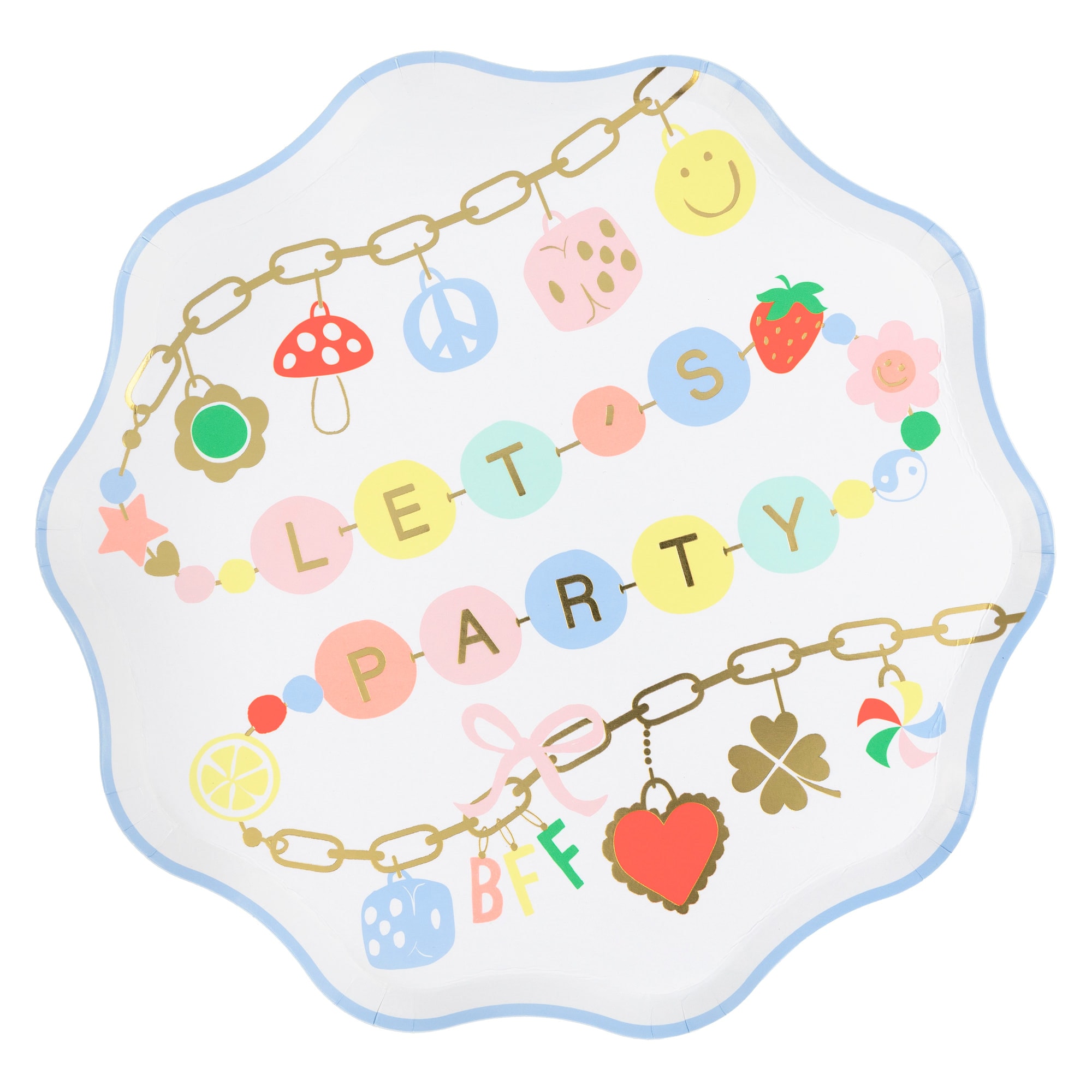 Charm Temalı Tabaklar - L - 8 Adet