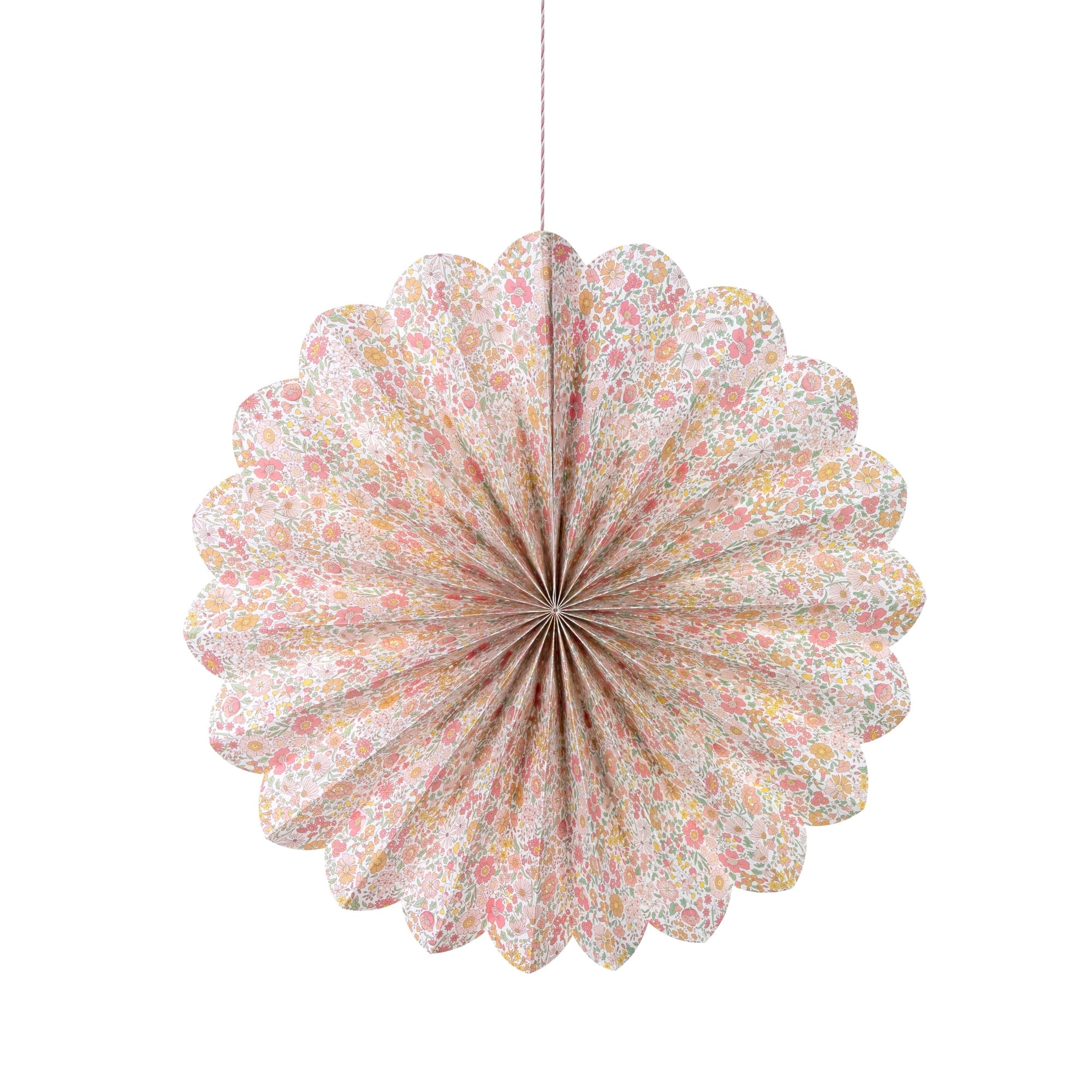 Meri Meri x Liberty Giant Pinwheel Decorations - Meri Meri x Liberty Dev Fırıldak Asılan Süsler - 3 Adet