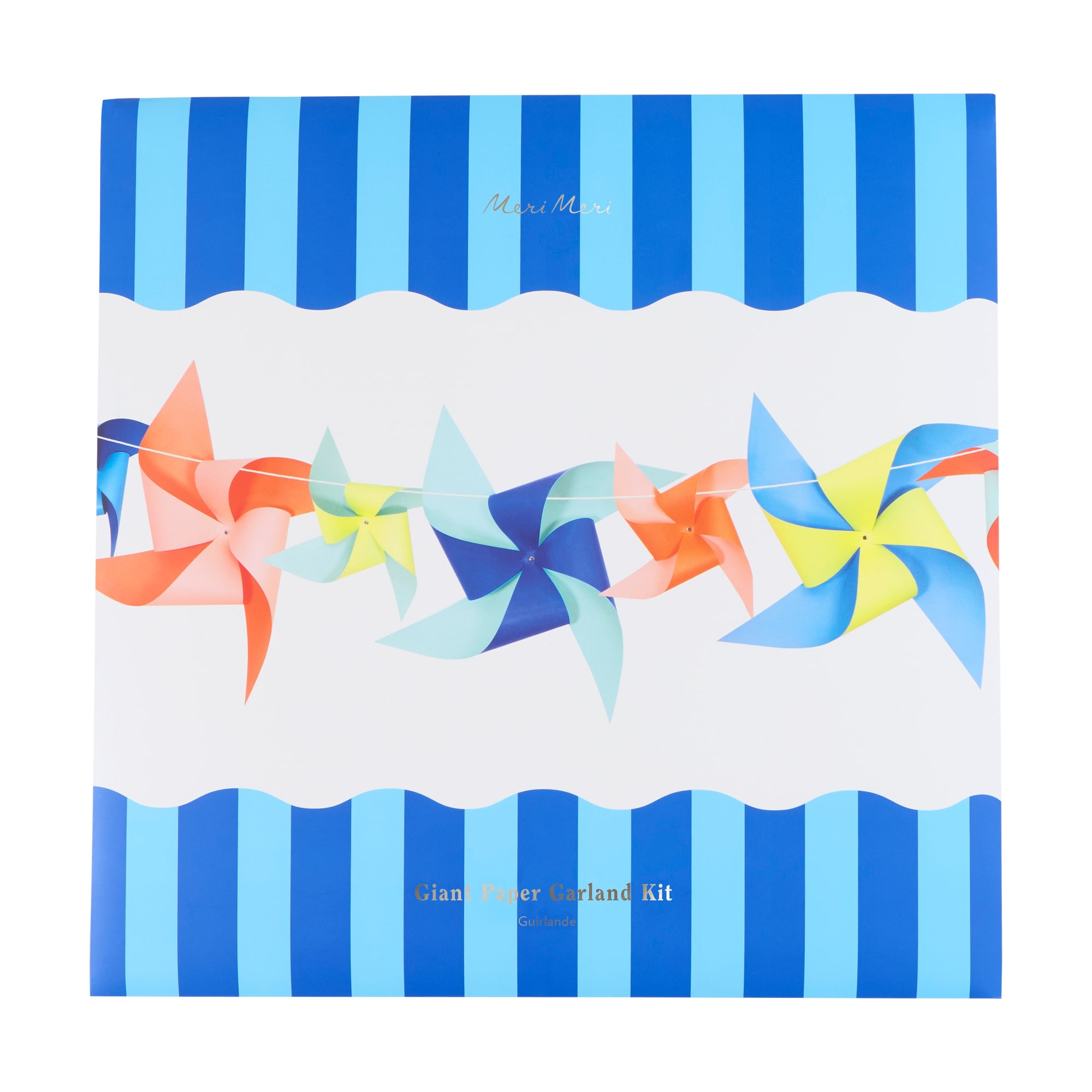 Giant Pinwheel Garland Kit - Dev Rüzgar Gülü Asılan Süs Kiti