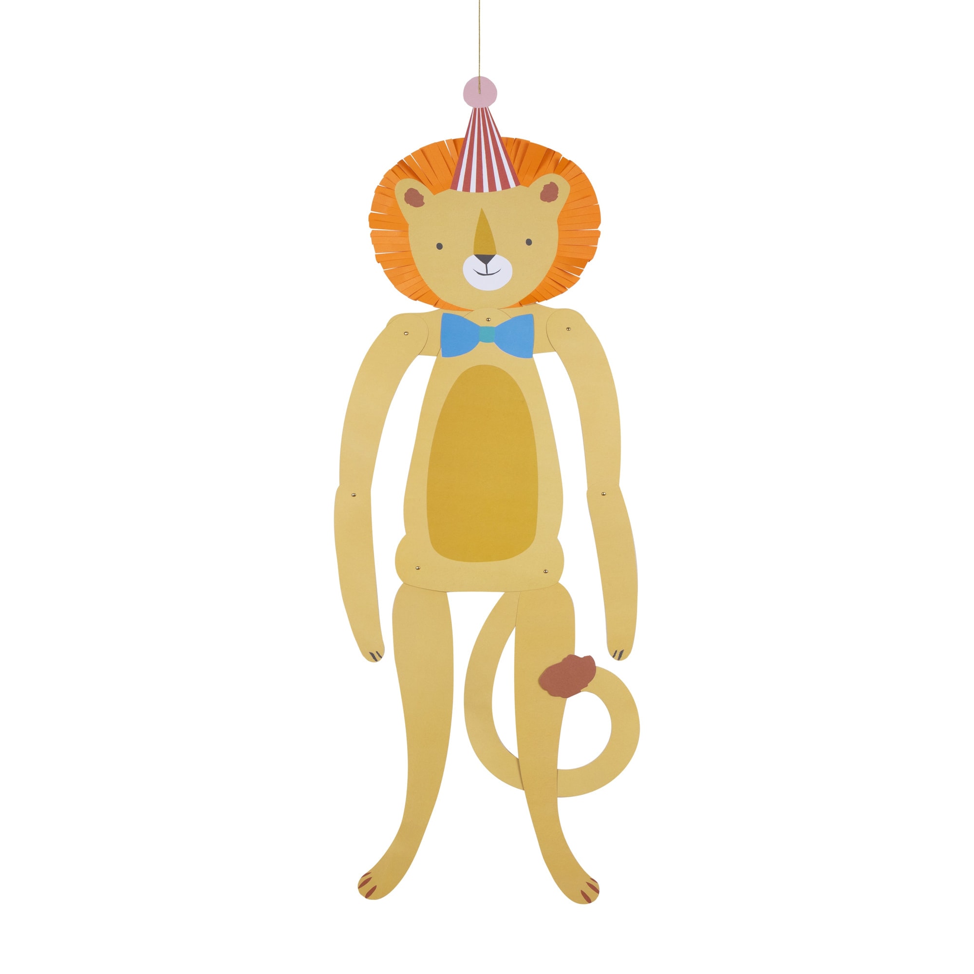 Party Animal Decorations - Parti Hayvanları Asılan Süsler - 4 Adet