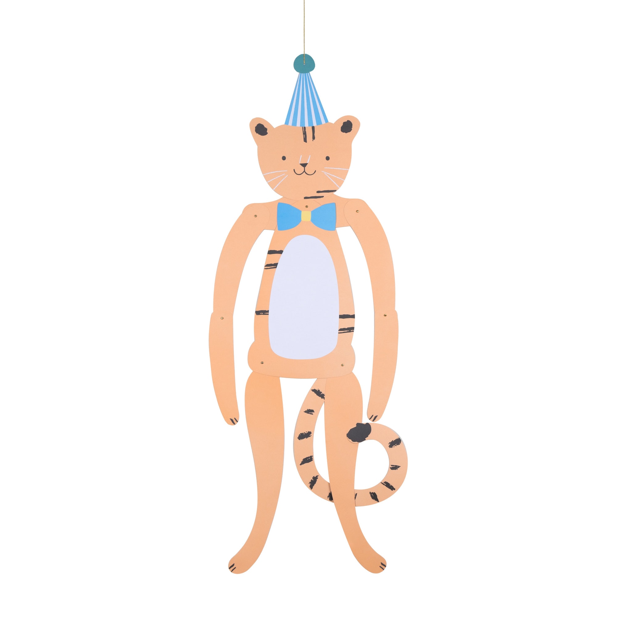 Party Animal Decorations - Parti Hayvanları Asılan Süsler - 4 Adet